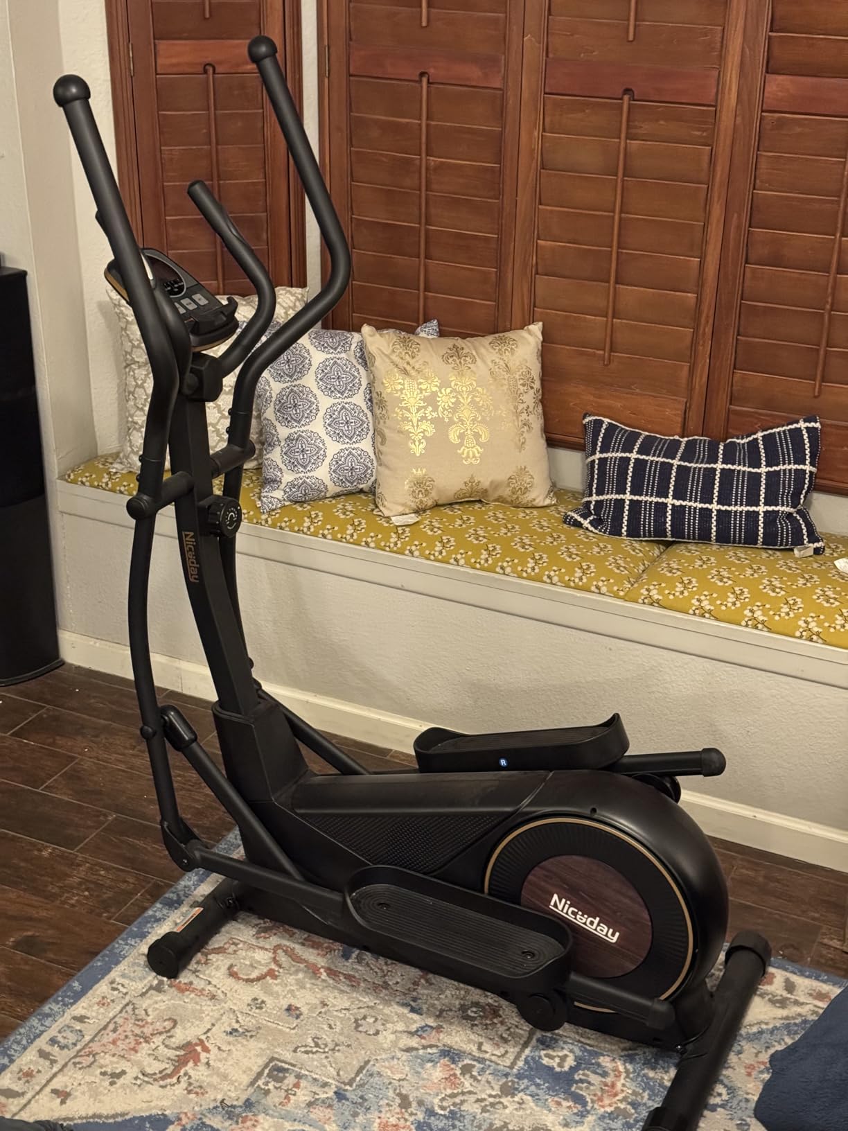 Niceday Elliptical Exercise Machines, Elliptical Machines for Home Use, Elliptical Training Machines with 20IN Stride and 32-Level Resistance, Magnetic Elliptical Machine with 20-Level Power Incline customer photo 2