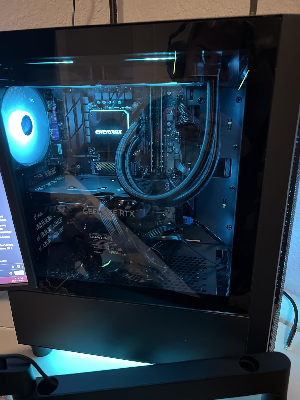 Skytech Gaming Shadow Desktop PC, Intel i5 13400F 2.5 GHz (4.6GHz), AMD RX 9060XT 8GB, 1TB NVMe SSD, 32GB DDR5 RAM 5200 RGB, 650W Gold PSU, Wi-Fi, Win 11 customer photo 1