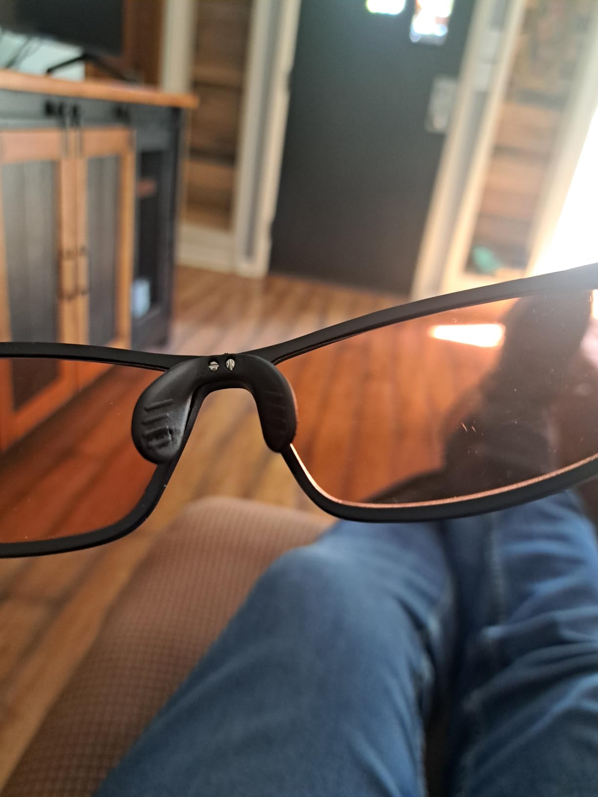 BRADDELL FL-41 Rose Tinted Blue Light Glasses for Migraine Light Sensitivity, Eyestrain and Fluorescent LED Glare (Aluminum) customer photo 1