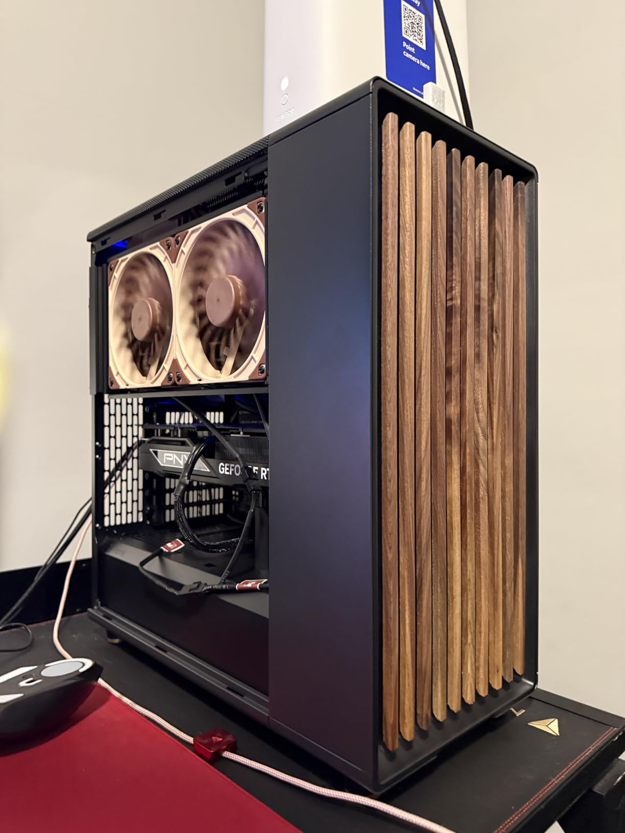 Noctua NF-A12x25 G2 PWM, Premium-Quality Quiet 120mm PC Fan (Brown) customer photo 2