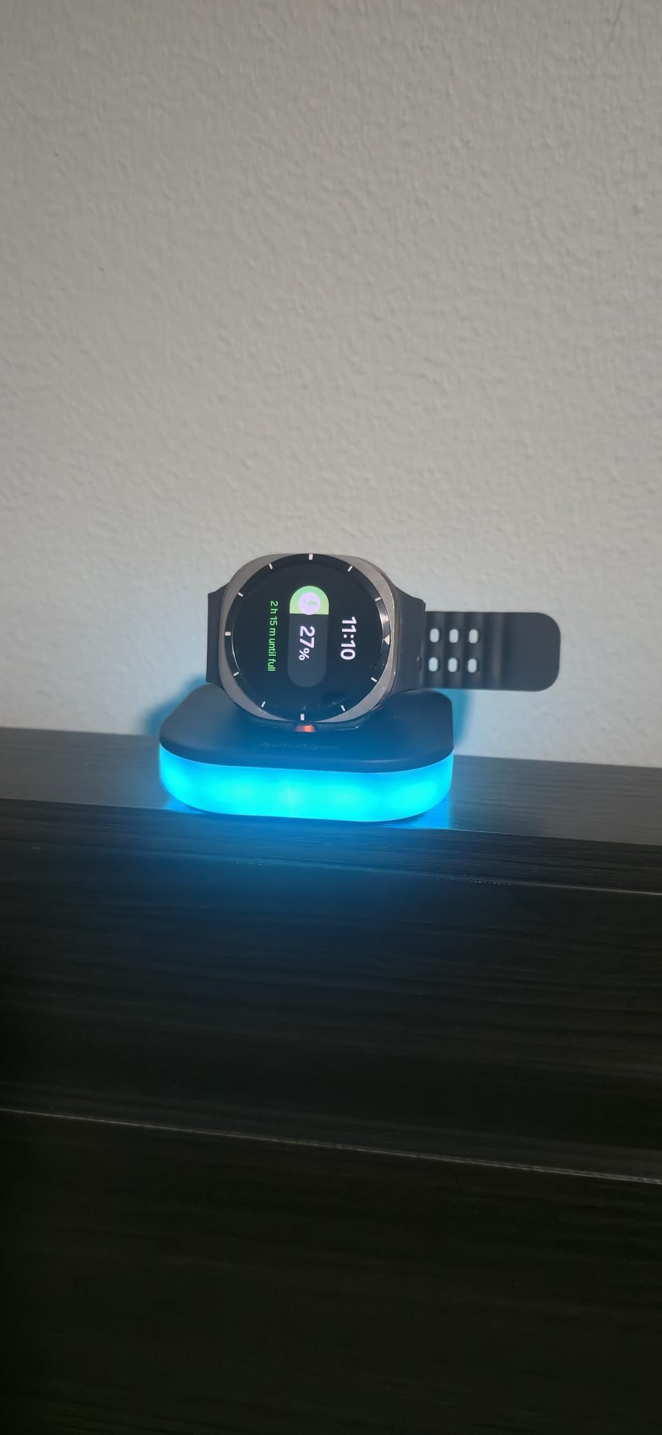 Charger Stand for Samsung Galaxy Watch Charger, Magnetic Nightstand Mode Charging Stand with Light & USB Cable for Watch 8/8 Classic/Ultra (2025)/Ultra/7/6/6 Classic/5/5 Pro/4/4 Classic/3/Active/FE customer photo 1