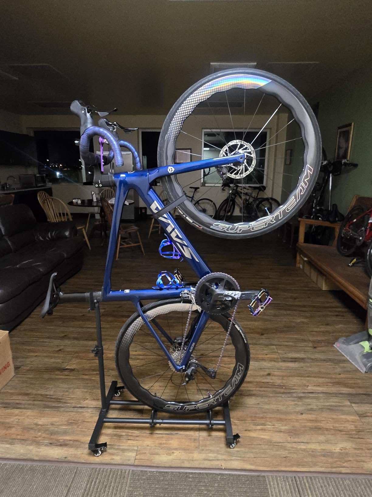 SAVADECK Lightweight Full Carbon Fiber Racing Bike for Adults, with Shimano R7120 24-Speed Shift Set, Equipped with Carbon Fiber Frame and Wheelset, Hydraulic Oil Disc Brakes customer photo 2