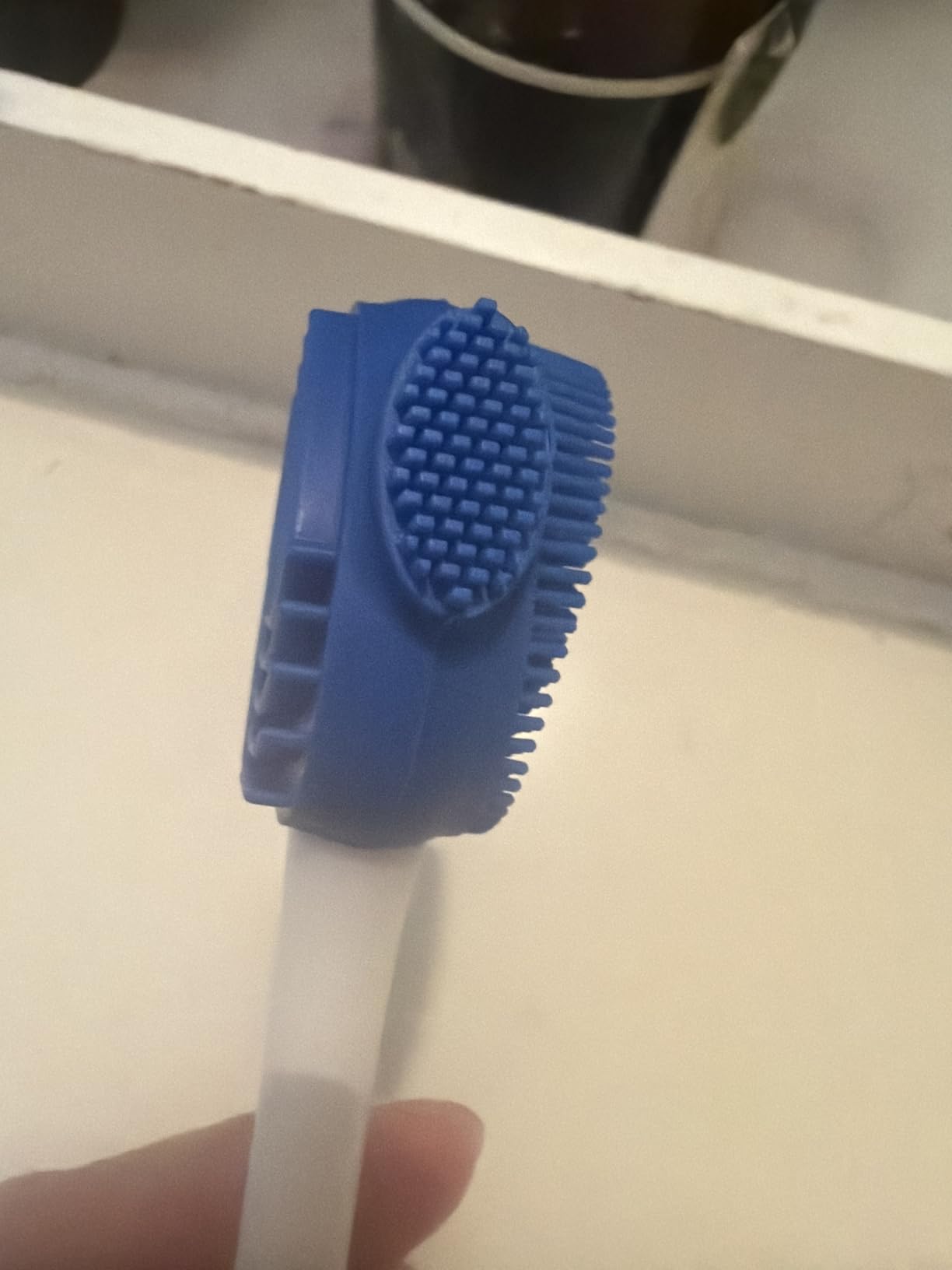 medicube Multi Pore Brush & Face Mask Applicator | 4-in-1 Silicone Jelly Brush for Deep Pore Cleansing, Face Mask Application & Gentle Face Massage | Kbeauty Skincare Tool | 1 Piece customer photo 2