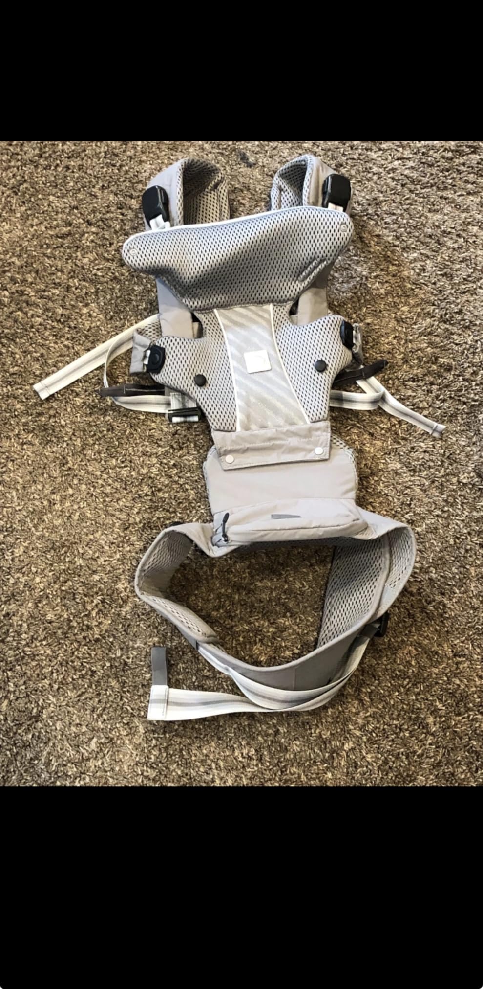 Bc Babycare CocoonGo Baby Carrier - CloudTouch Soft & Ergonomic Baby Carrier for 7-44 lbs | Easy to Wear, Adjustable Fit, Travel-Ready, Machine Washable (Light Beige) customer photo 1