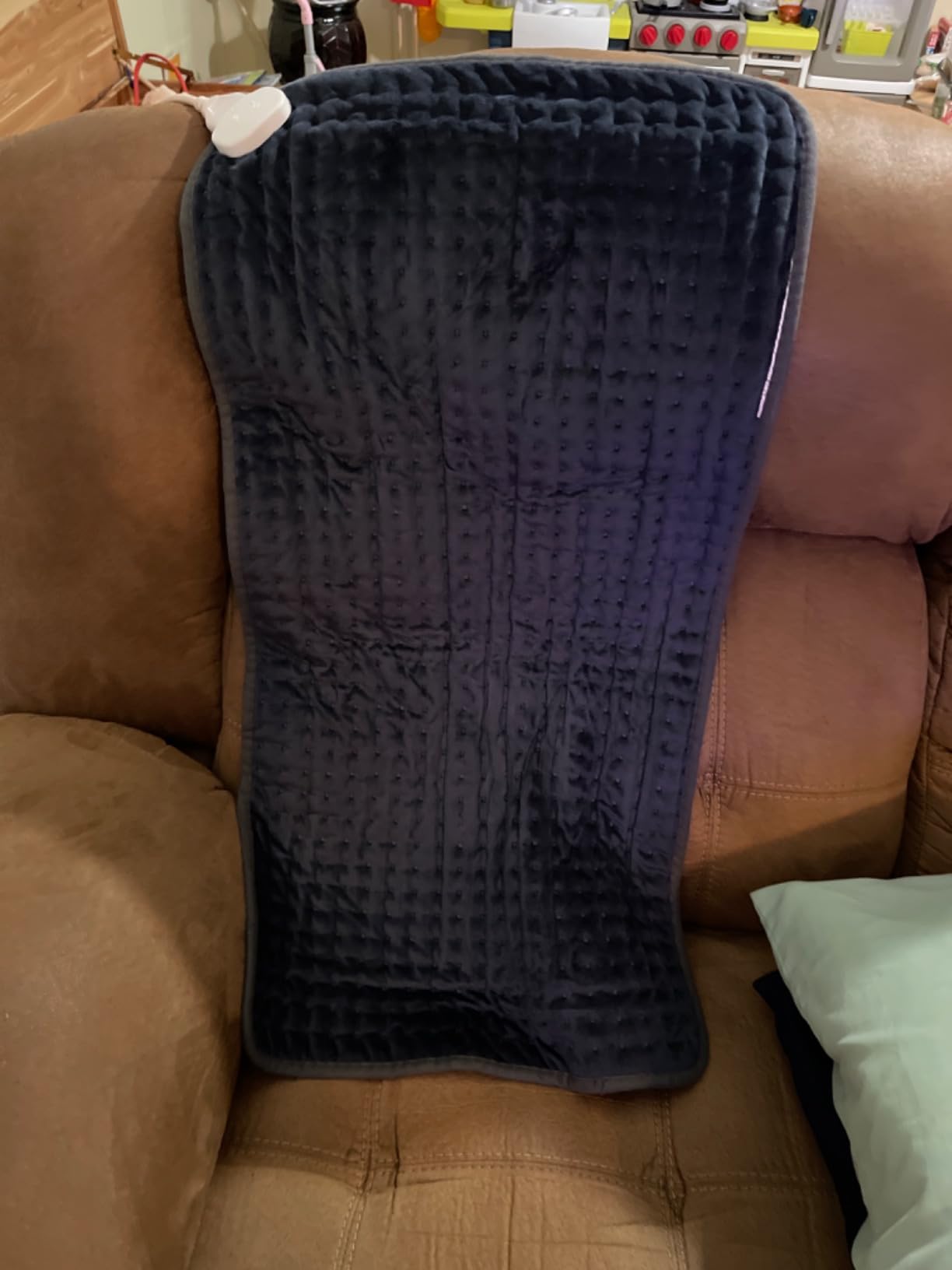 OKK Weighted Heating Pad, 12V Heating Pad for Back Pain Relief, 33