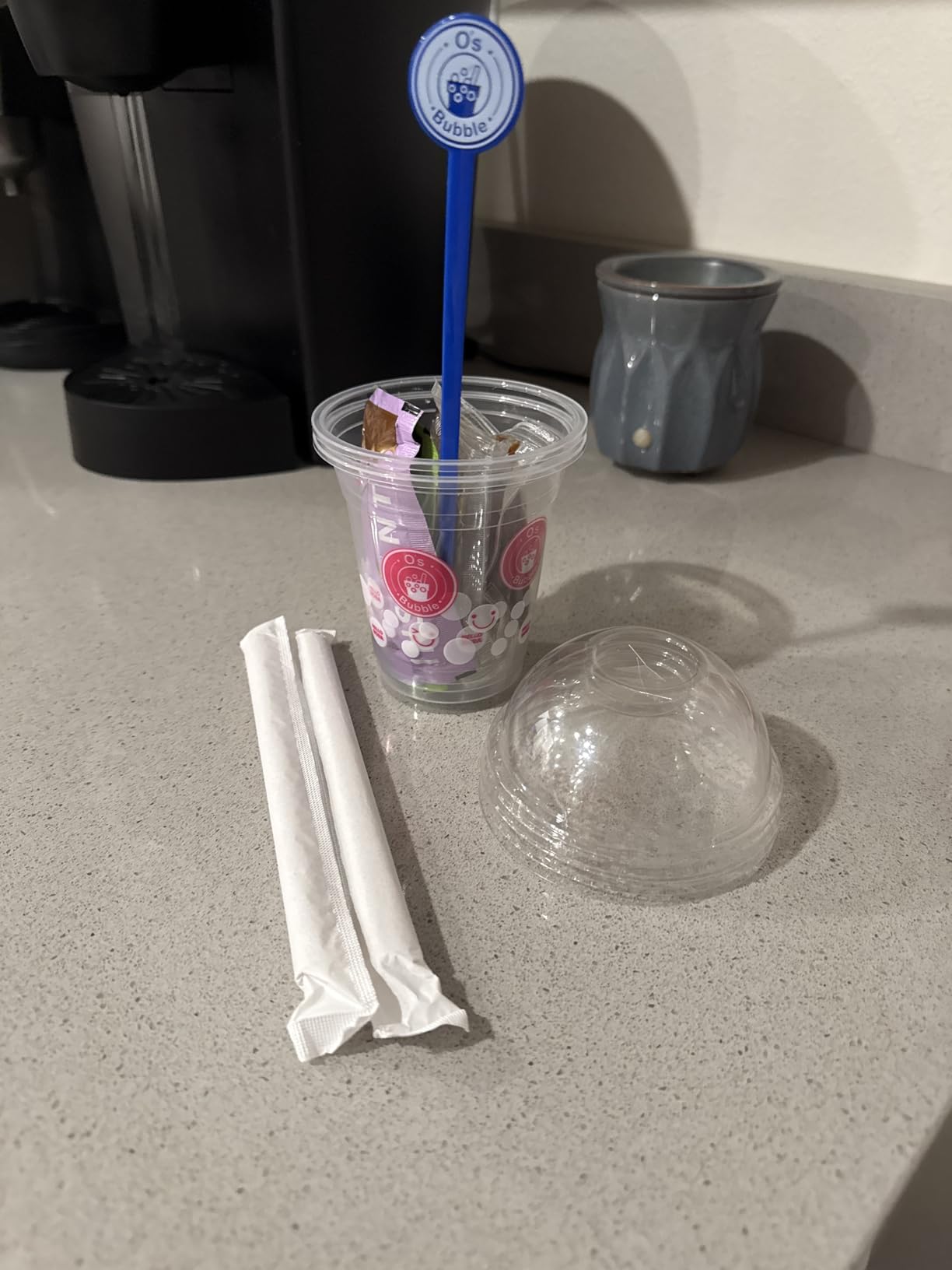 O's Bubble Boba Tea Kit - Bubble Tea Kit - All in One Boba Kit - Boba Kit for Kids - 6 Servings Includes Cups, Straws, Stirrer (Party Kit Variety Pack Upgrade) (No Microwave Version 3.0) customer photo 1