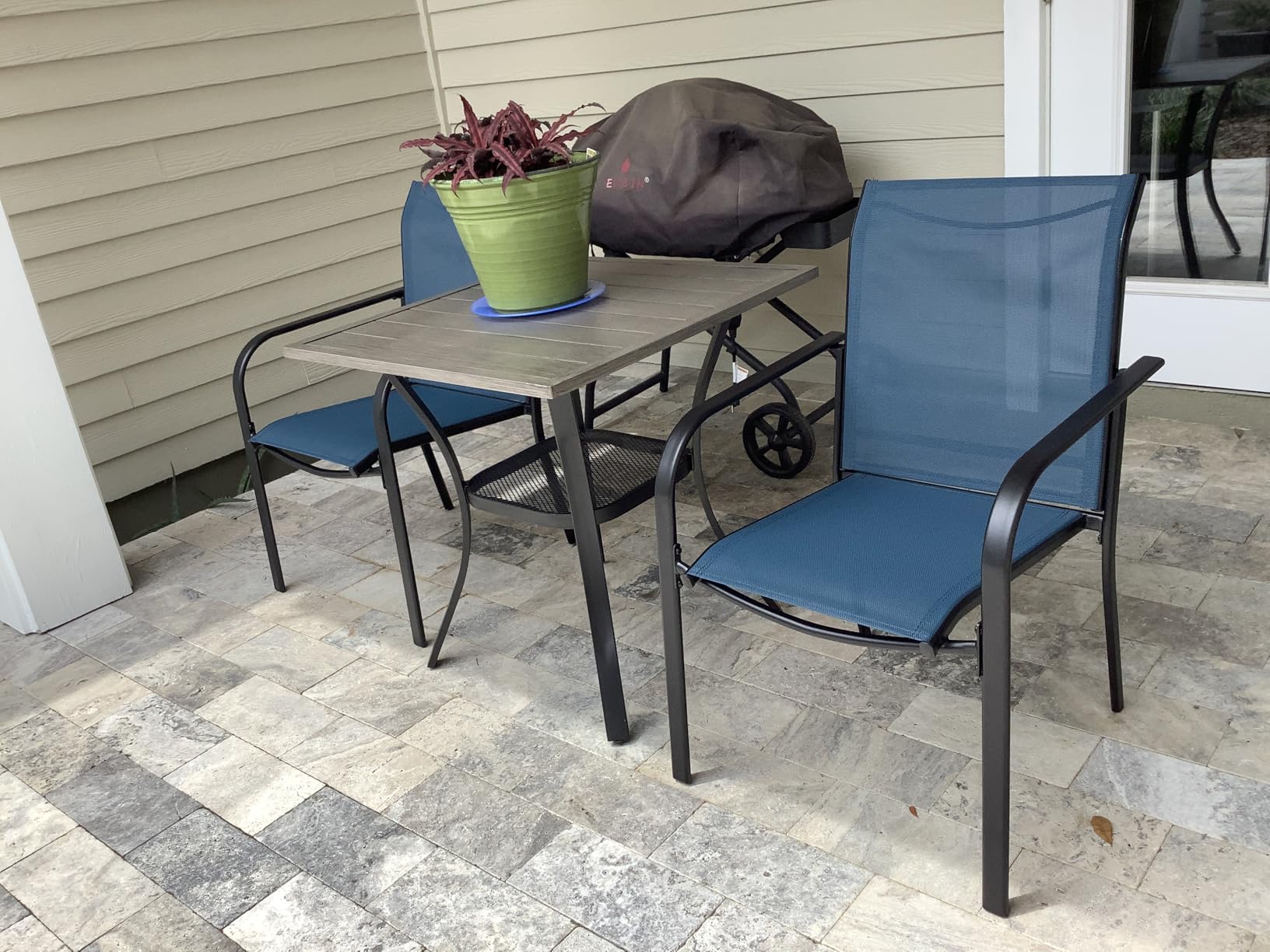 VICLLAX 7 Pieces Patio Dining Set for 6, Outdoor Furniture Set Includes 59