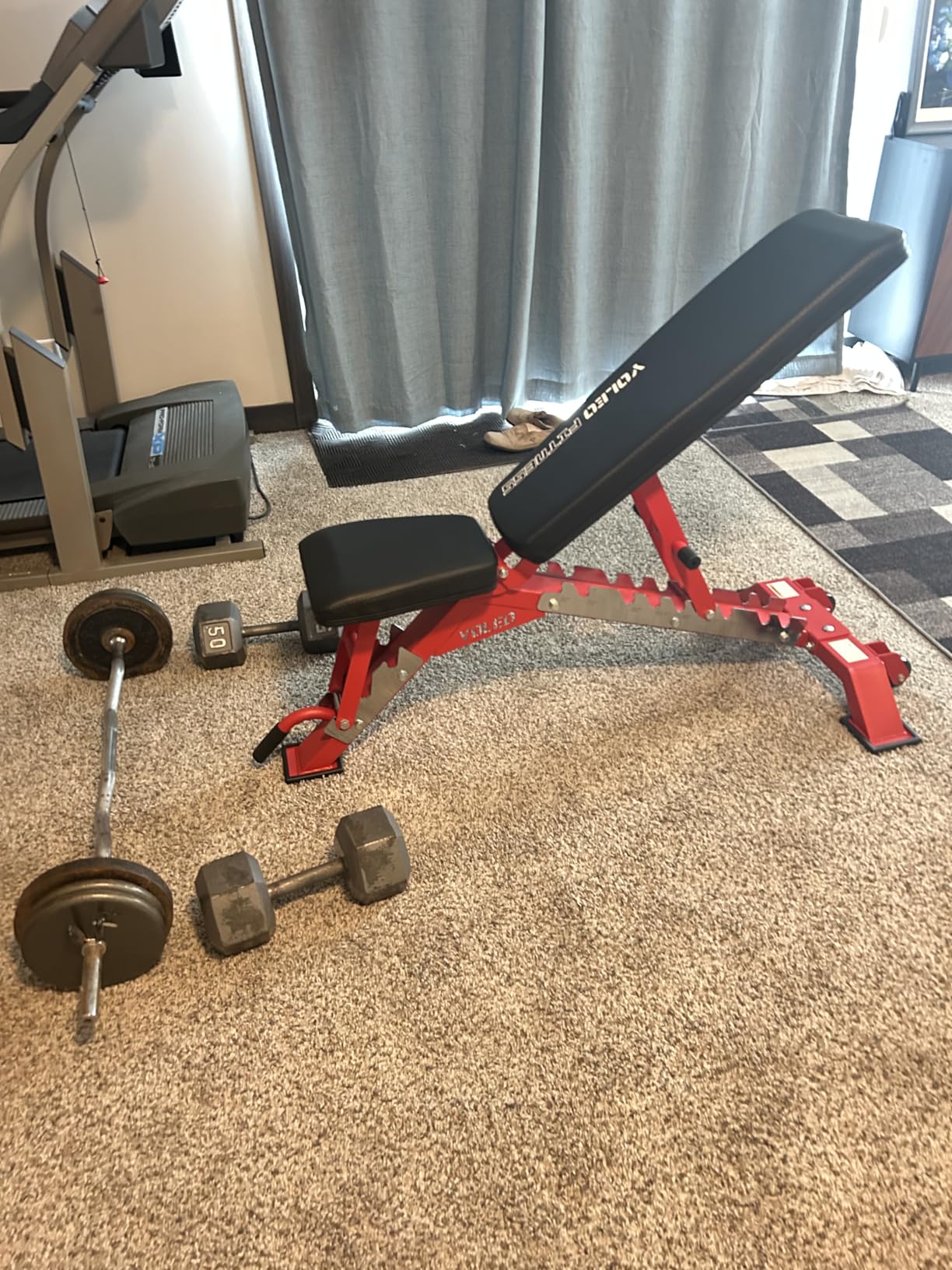 YOLEO Commercial Adjustable Weight Bench - MAX 2315LBS Heavy Duty Workout Bench for Home Gym, Flat/Incline/Decline Bench Press 2.4