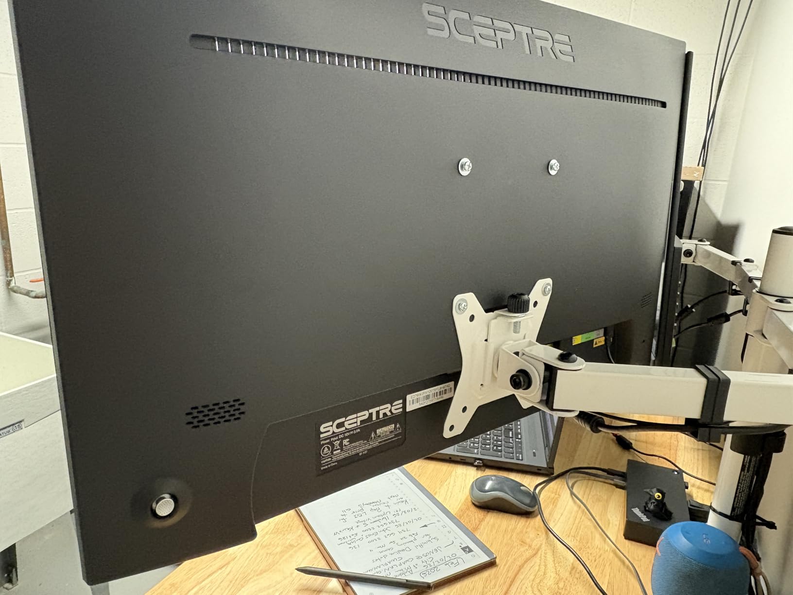 Sceptre 34-inch Prime Monitor 3440 x 1440 up to 115Hz 103% sRGB DisplayPort HDMI Build-in Speakers, Machine Black 2026 (E345W Series) customer photo 2