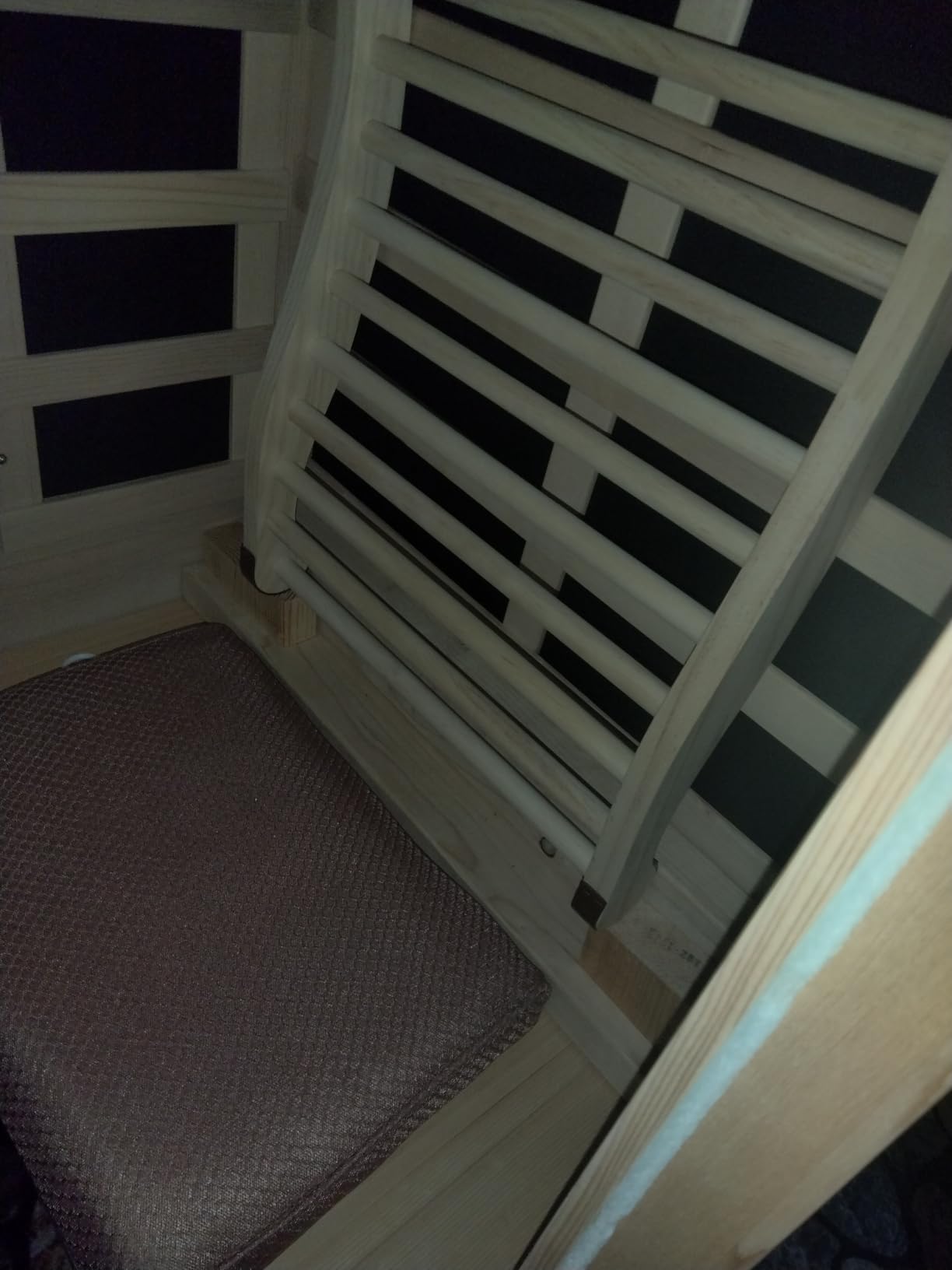 OUTEXER Outdoor Traditional Sauna 4-5 Person Wooden Saunas, 6'x6' Steam Wet Finnish Carbonized Spruce Wood Sauna 240V customer photo 2