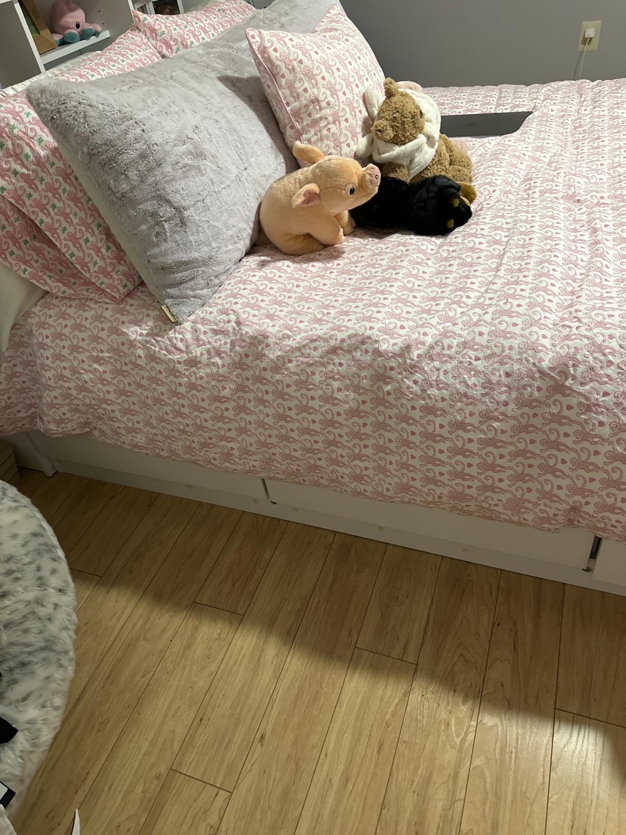 Breathable Goose Down Fiber Comforter King Size 106