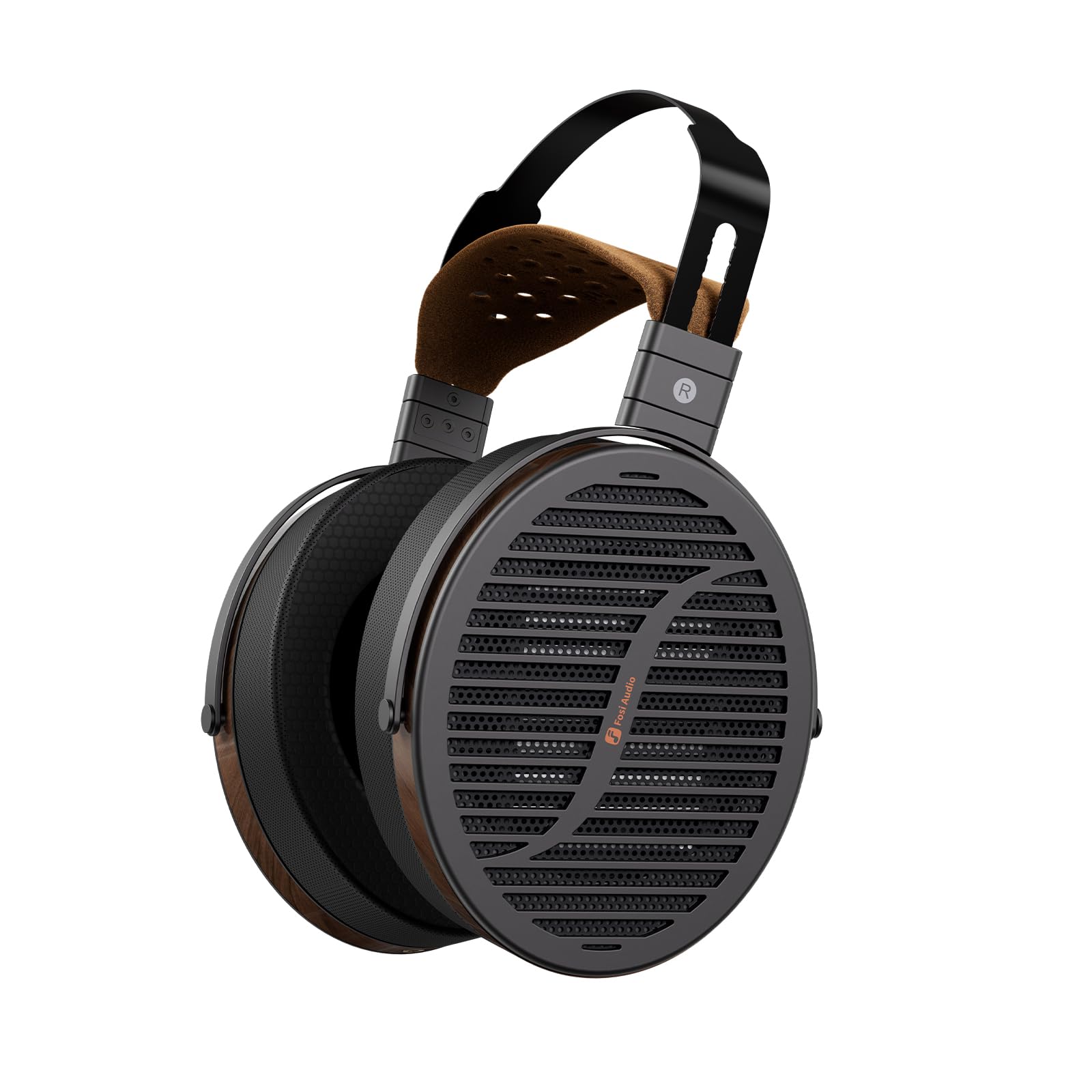 Fosi Audio i5 Open-Back Planar Magnetic Headphones with 97mm Ultra-Large Diaphragm, CNC Metal & Walnut Wood, Audiophile Wired Studio Headphones for Multi-Source Devices customer photo 1