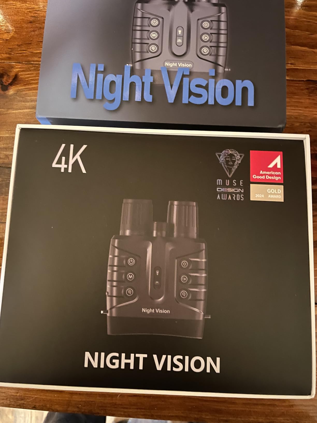 Night Vision Goggles,4K Full-Color Night Vision Binoculars for Adults with 3