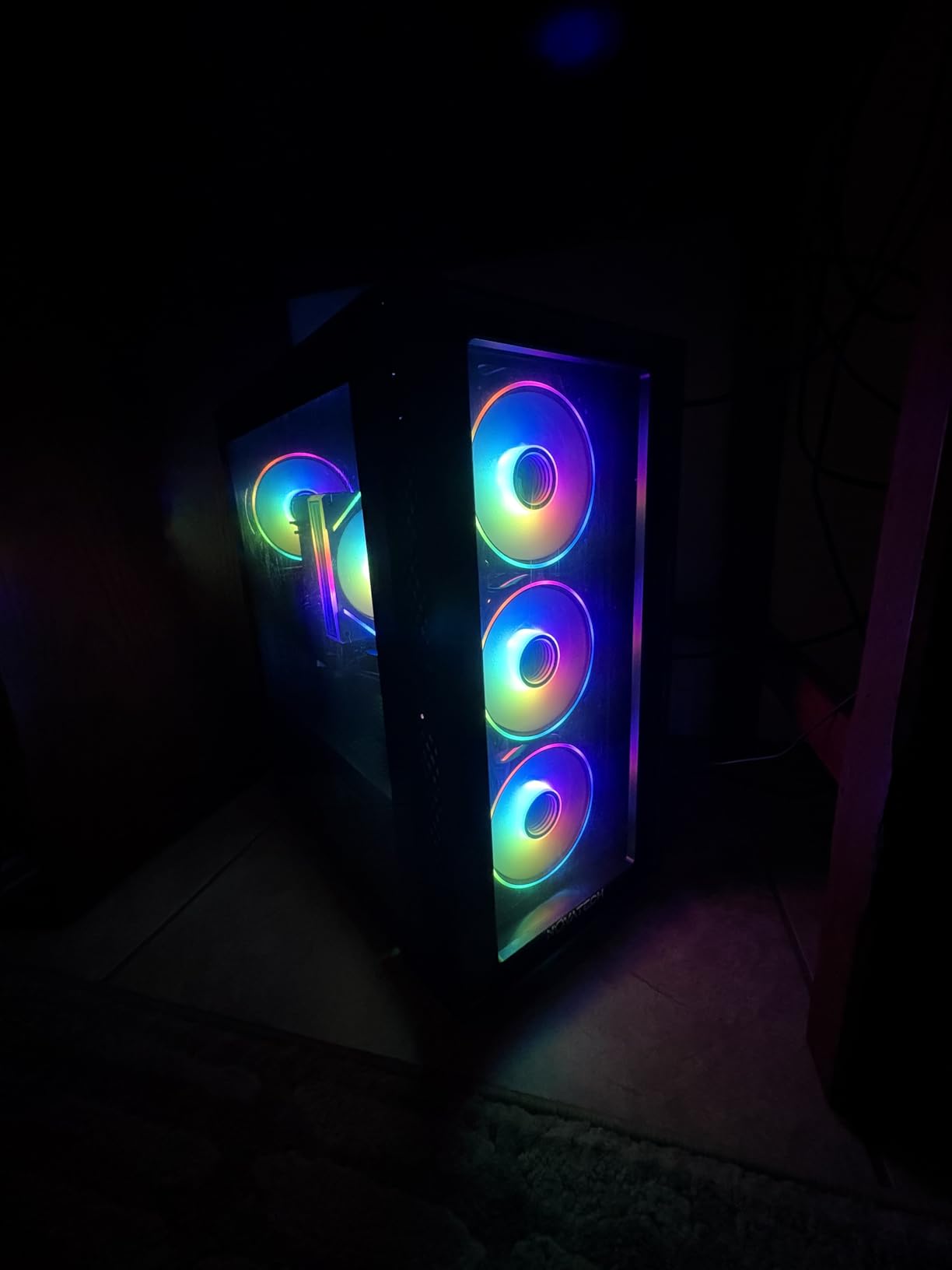 NOVATECH Titan Pro - Prebuilt Gaming PC Desktop Computer - RTX 5060 - Ryzen 5-4.2GHz - 1TB M.2 SSD - 16GB RAM WiFi/BT, Win 11 - Gaming Computer Tower customer photo 1