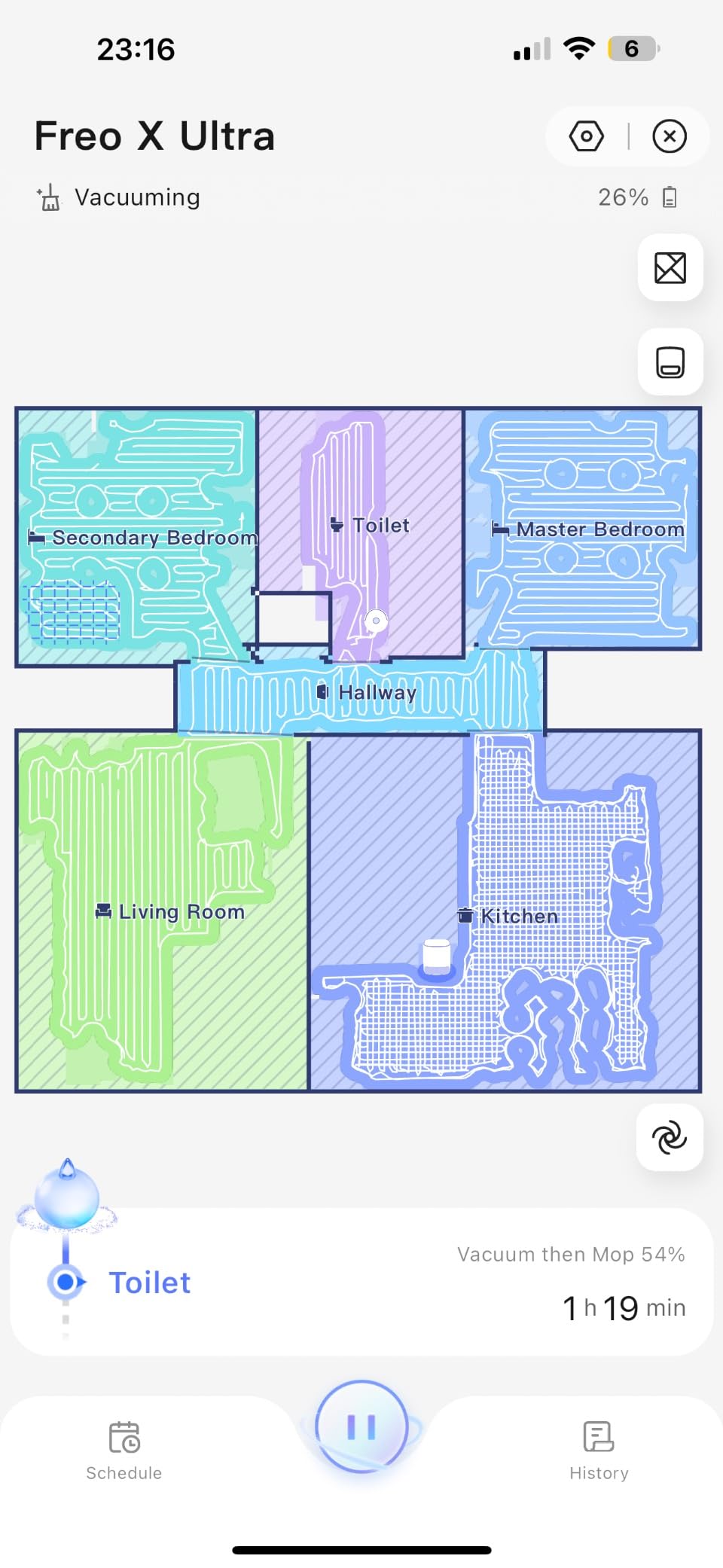 NARWAL Freo X10 Pro Robot Vacuum and Mop Combo, 11,000Pa Suction, DualFlow Tangle-Free System, MopExtend Edge Cleaning, Self-Emptying, Auto Mop Wash & Dry, LiDAR Navigation, for Pet Hair & Hard Floors customer photo 1