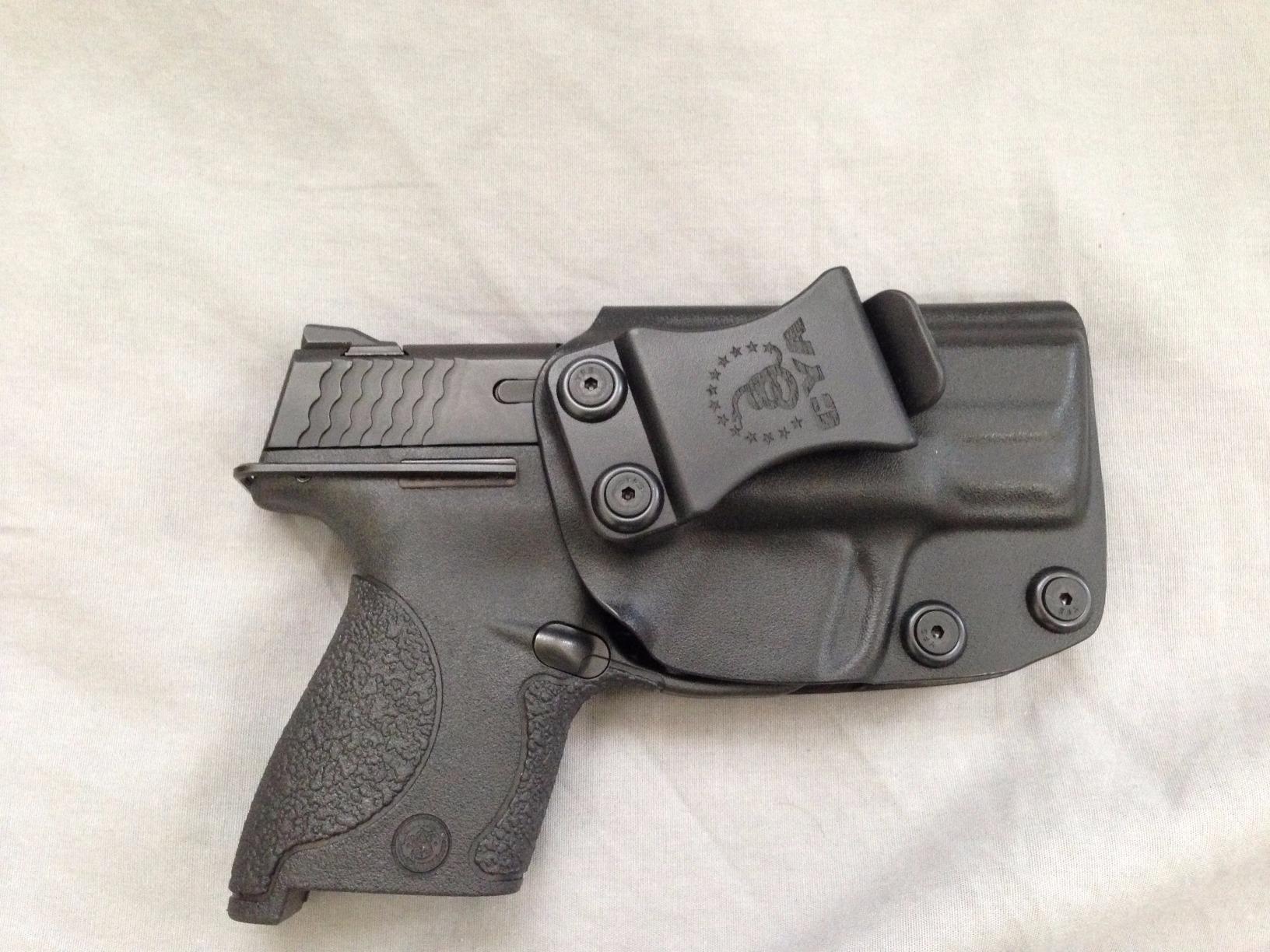 CYA Supply Co. Base IWB Concealed Carry Holster - Veteran owned, made in USA, minimalist design customer photo 2