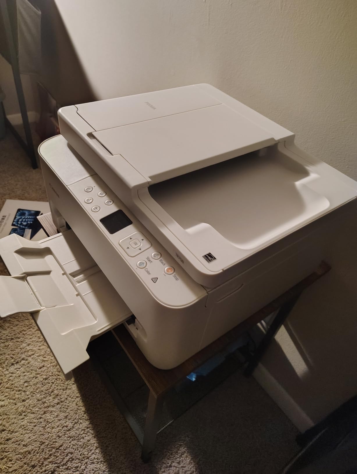 Canon PIXMA TR7120 Wireless Color Inkjet Printer for Duplex Printing, White - Home Printer with Copier/Scanner, Auto Document Feeder, Compact Design, Intuitive Control Panel customer photo 1