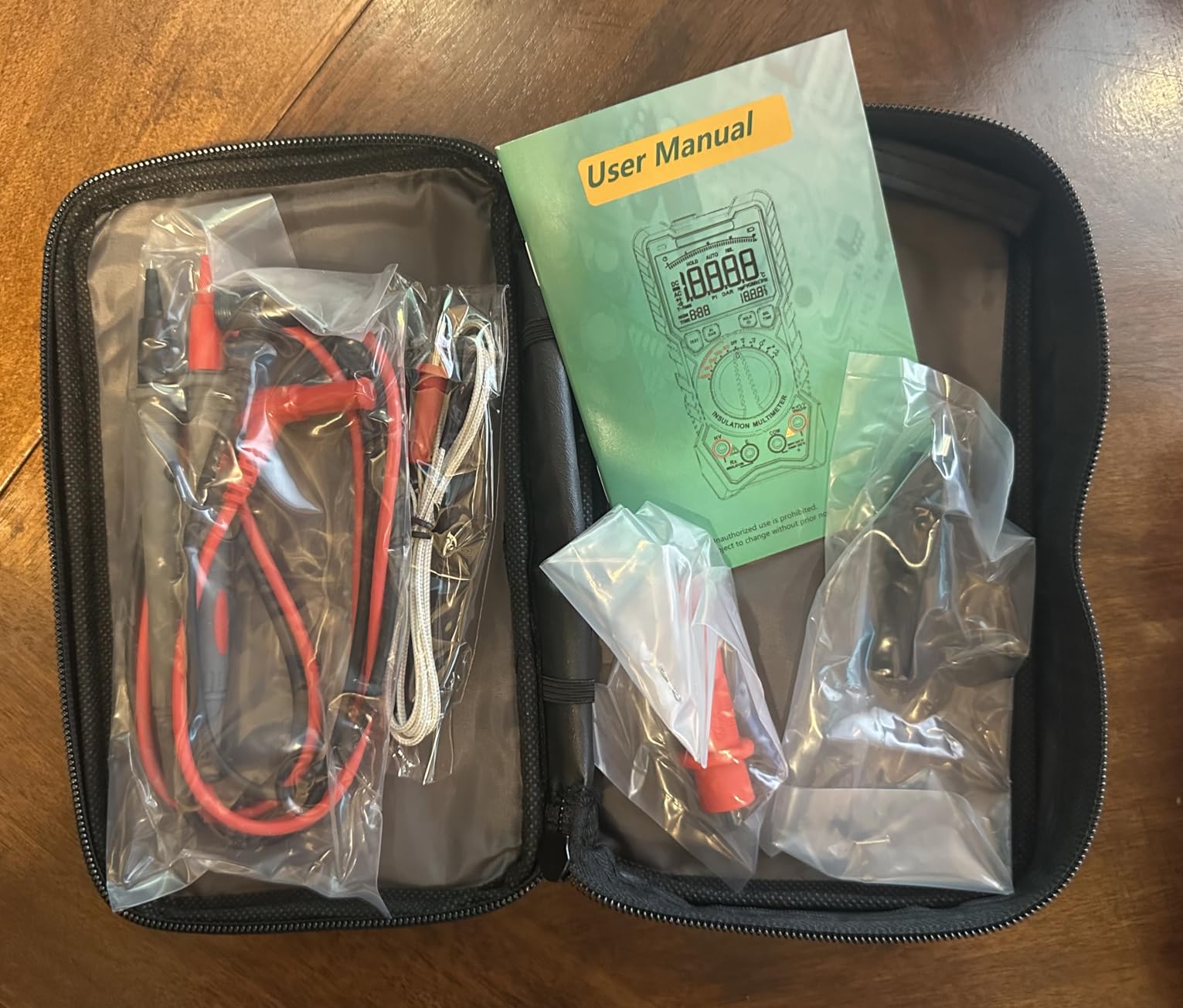 ZOYI ZT-1000R 2-in-1 Megohmmeter 1000V with DAR & Digital Multimeter, Insulation Resistance up to 20GΩ, 19999 Counts, AC/DC Diodes Ohm, TRMS, Auto-Ranging, Backlit LCD Screen, for Professional customer photo 1