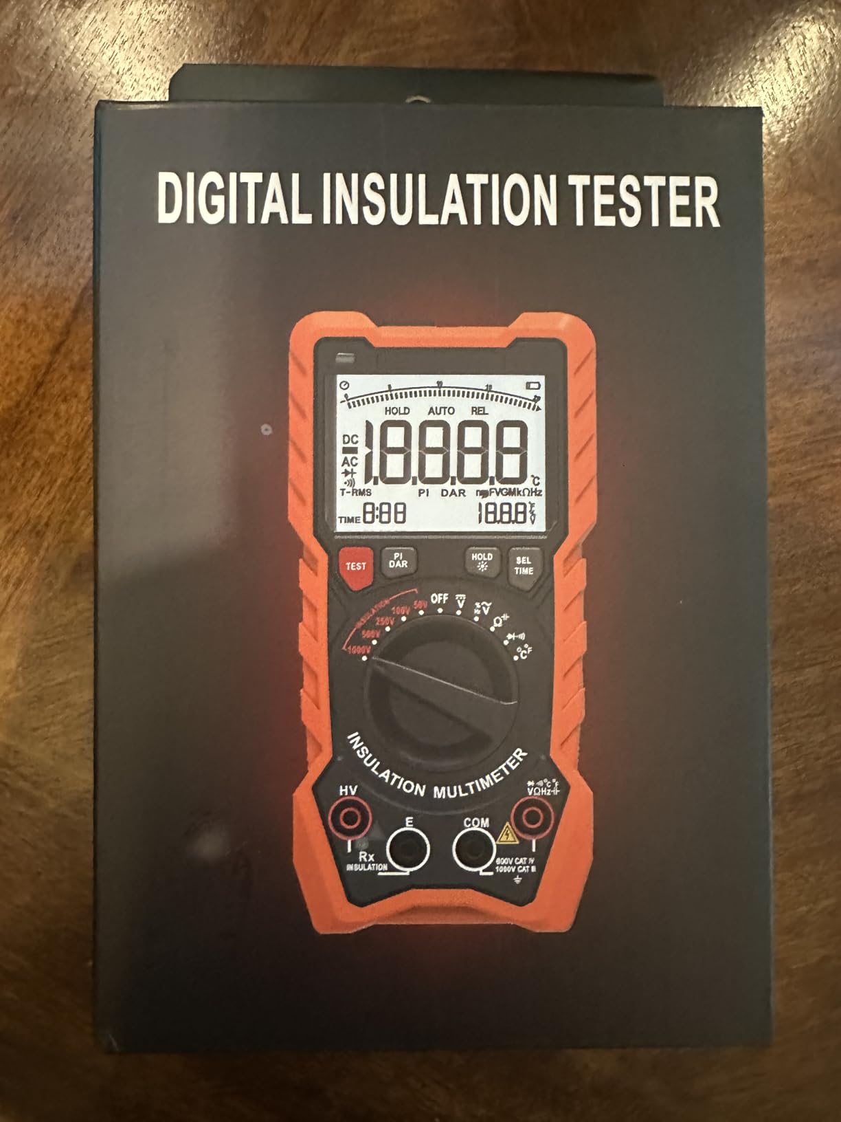 ZOYI ZT-1000R 2-in-1 Megohmmeter 1000V with DAR & Digital Multimeter, Insulation Resistance up to 20GΩ, 19999 Counts, AC/DC Diodes Ohm, TRMS, Auto-Ranging, Backlit LCD Screen, for Professional customer photo 2