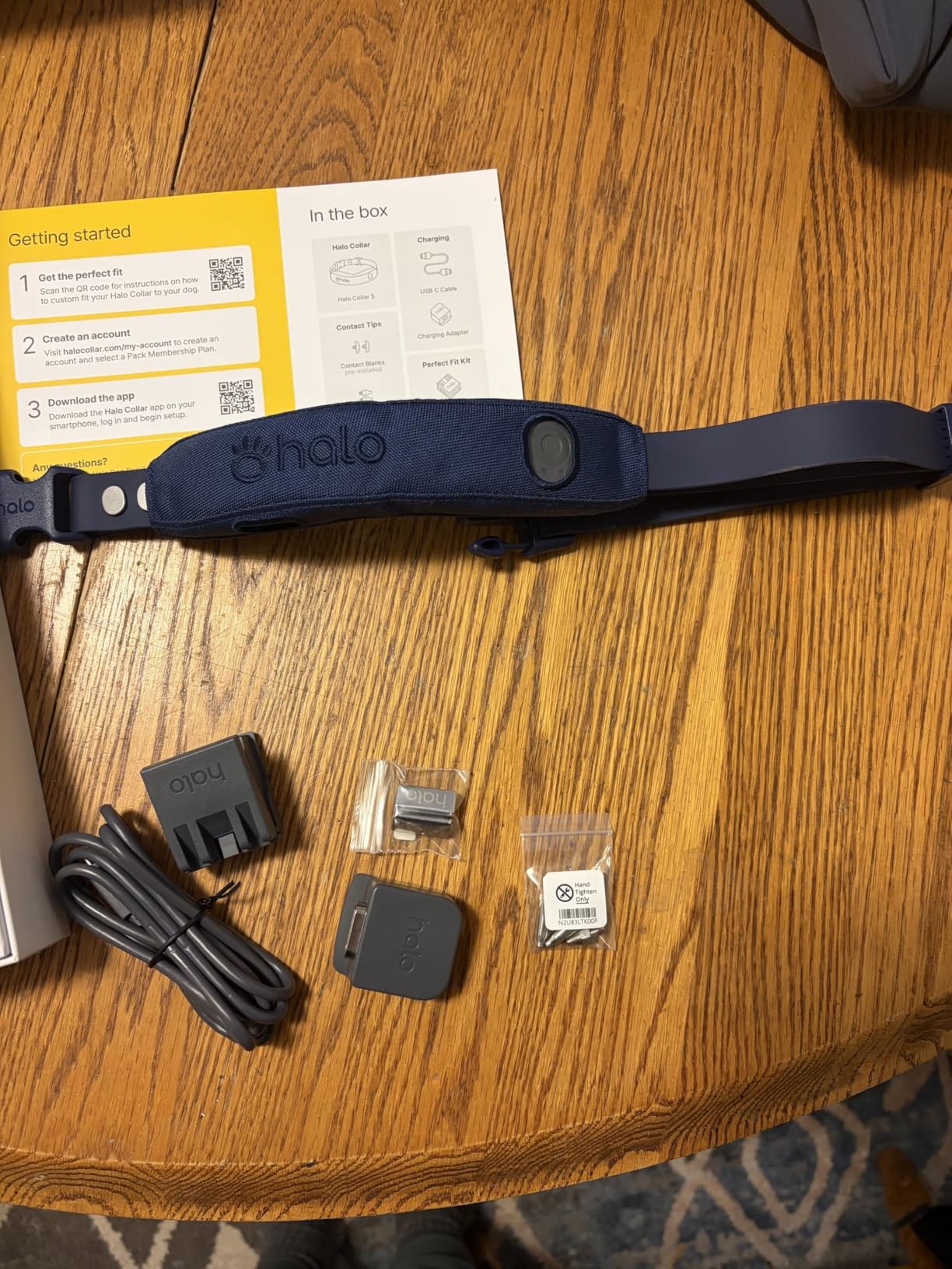 Halo Collar 5 Wireless Dog Fence & GPS Dog Collar, Keep Your Dog Safely Contained Outdoors with App-Controlled Boundaries and Real-Time Tracking, One Size, Midnight customer photo 2