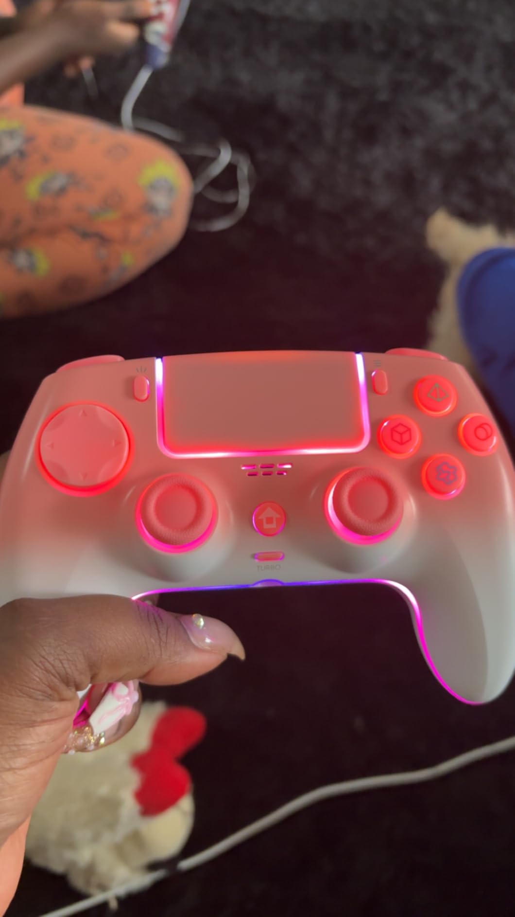 Wireless Controller for PS5 Pro/PlayStation-5/PC/Mac with Hall Effect Joystick customer photo 1