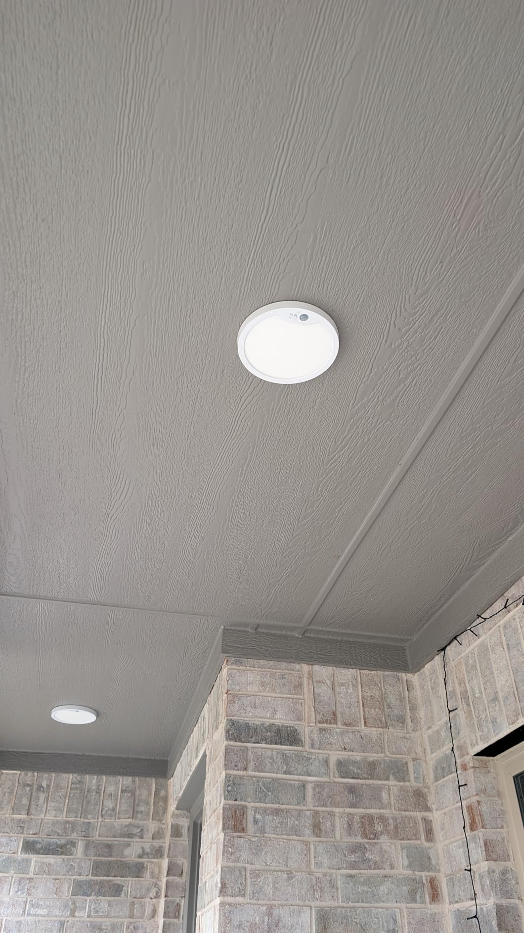 Brightever 2 Pack Motion Sensor Ceiling Light Wired, 2700K/4000K/6500K Small LED Flush Mount Light Fixture, 7 Inch 15W Selectable Motion Activated Closet Lights with Timer for Hallway, Non-Dimmable customer photo 2