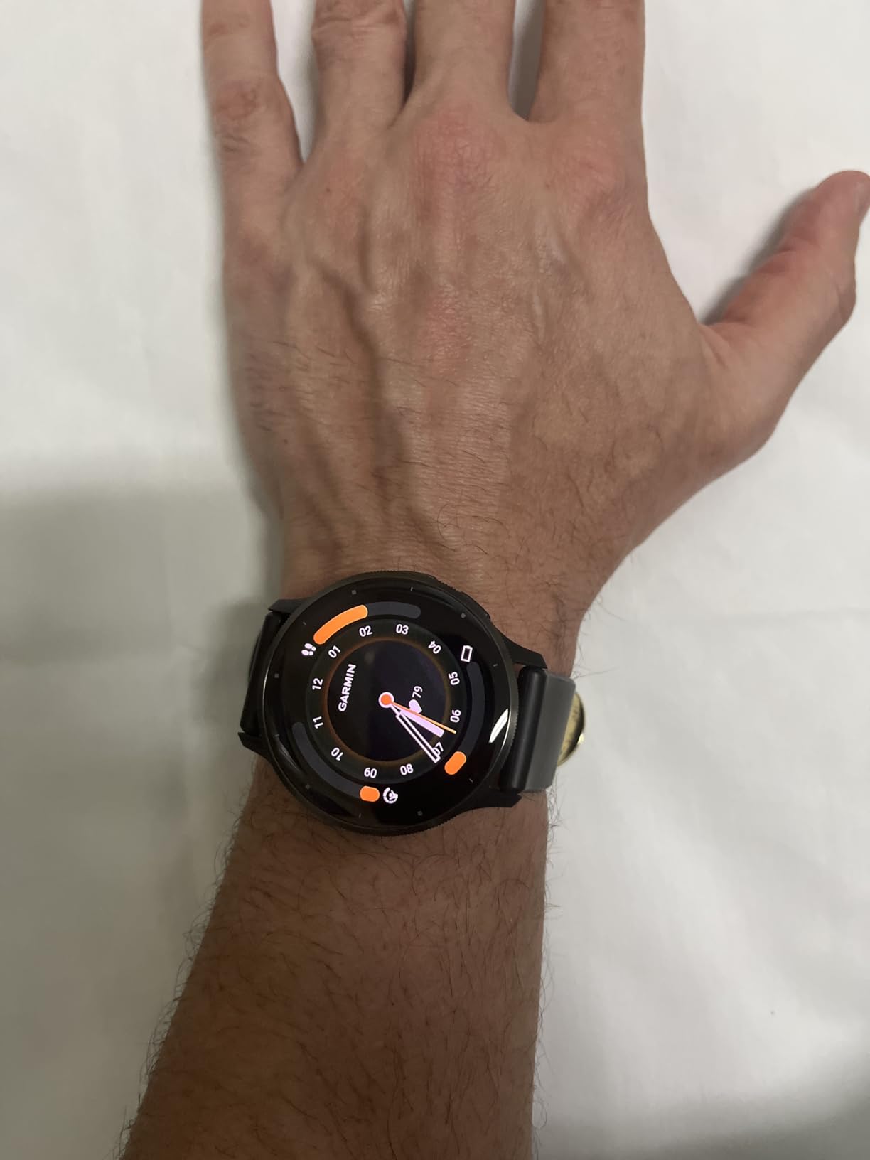 Garmin Venu 3 Health and Fitness GPS Smartwatch Slate Bezel/Black Band (45mm) - (Renewed) customer photo 2