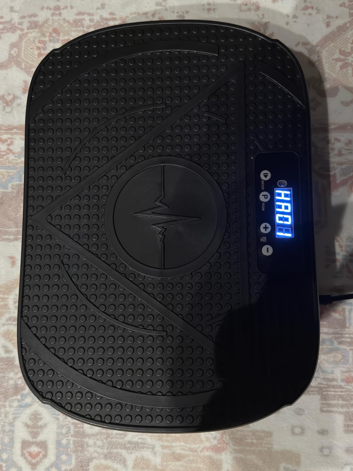 Homesy Vibration Plate Exercise Machine, Vibrating Plate for Lymphatic Drainage, Full Body Shake Platform Board for Home Fitness and Fat Burning customer photo 1