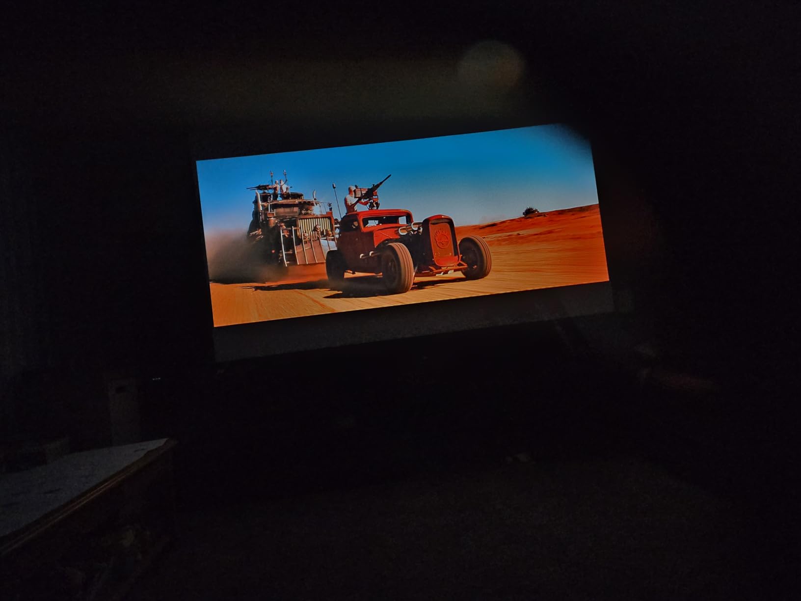 Horizon 20 Max 4K Projector Triple Laser Home Theater, 2025 New, 5700 ISO Lumens, Google TV with Licensed Netflix, Optical Zoom Lens Shift, IMAX Enhanced, Dolby Vision, 20000:1 Contrast customer photo 1