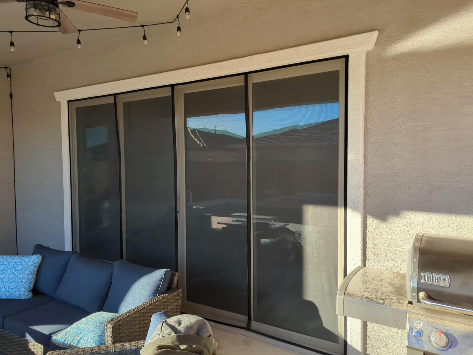 Yotache Retractable Screen Door Fits 32