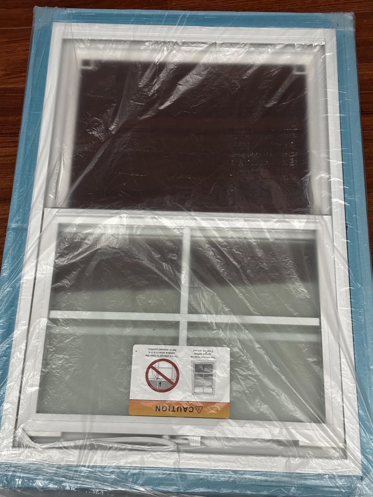 COLORPAPA Vinyl Single Hung Window, 36