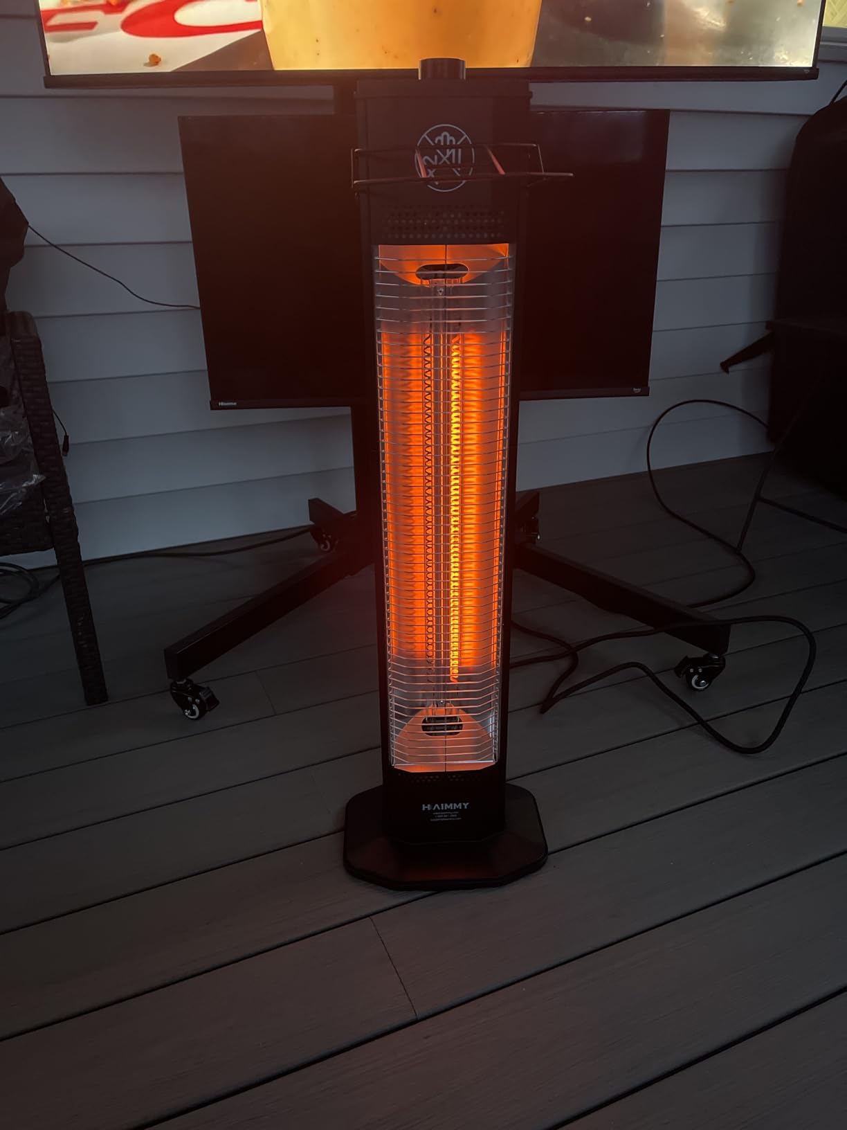 Wall-Mounted Electric Patio Heater, 34