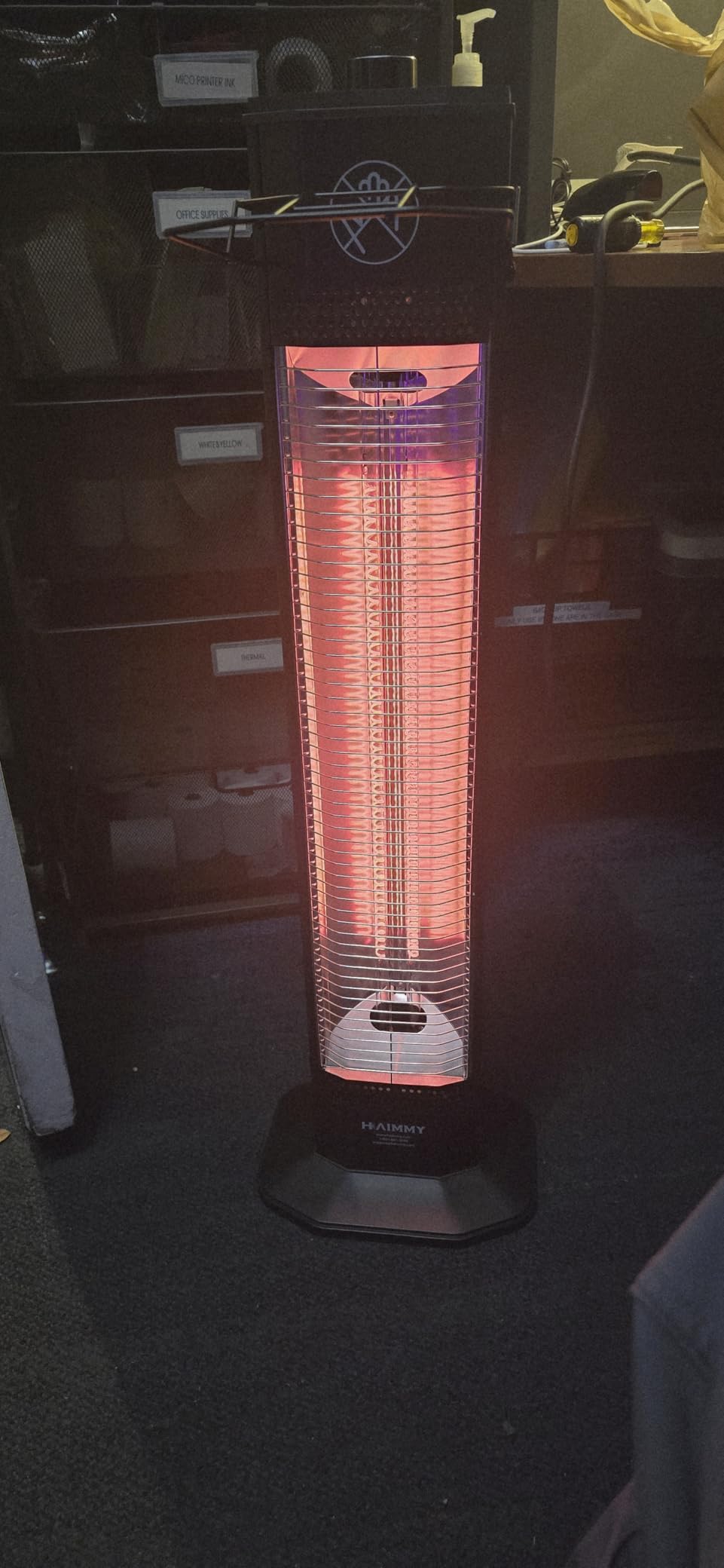 Wall-Mounted Electric Patio Heater, 34