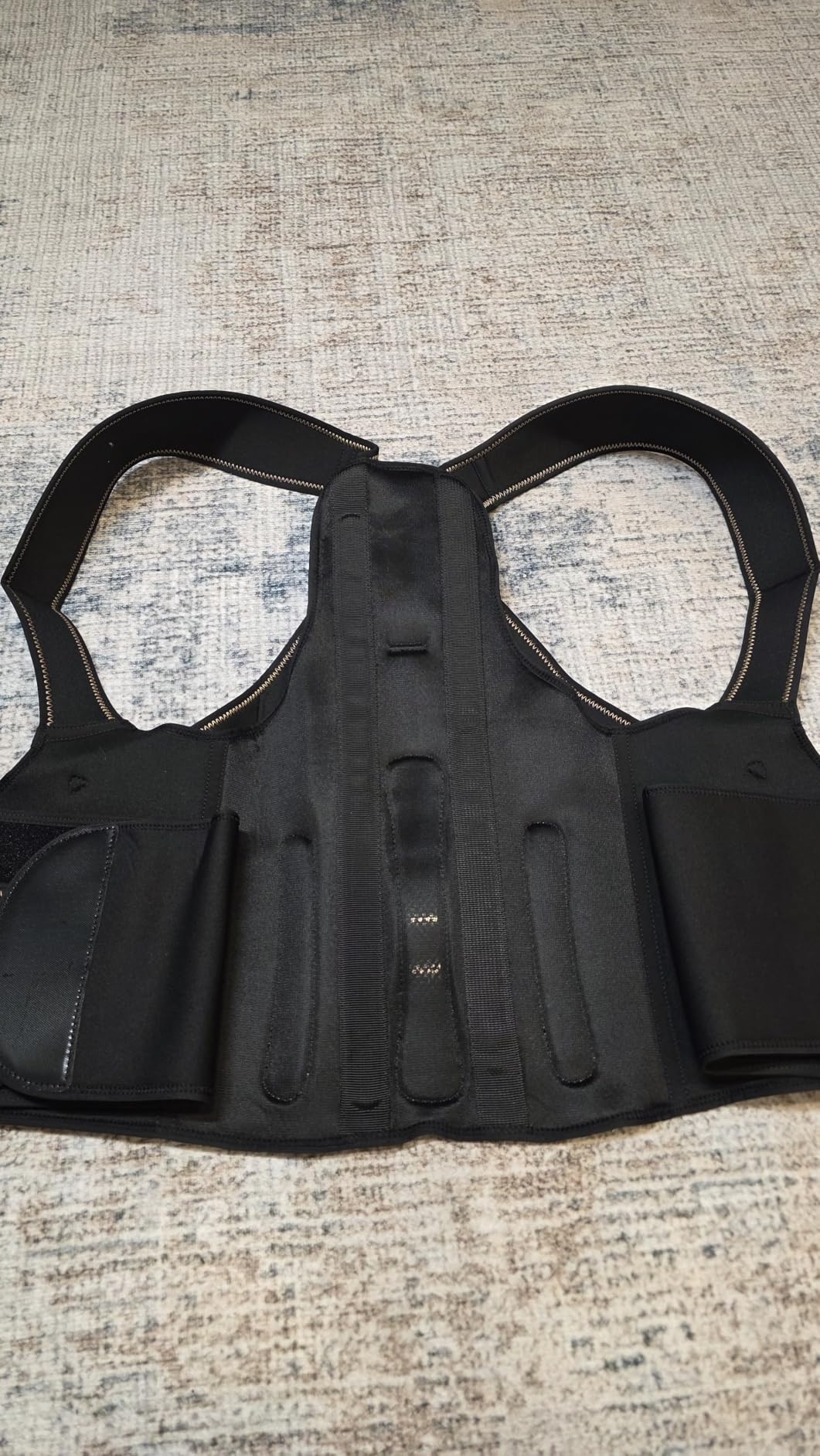 Posture Corrector for Women and Men, 5 Full Back Support Brace Rods, FSA&HSA Eligible, Adjustable Shoulder Straightener, Improving Hunchback Posture, Upper and Lower Back, Neck Pain Relief customer photo 1