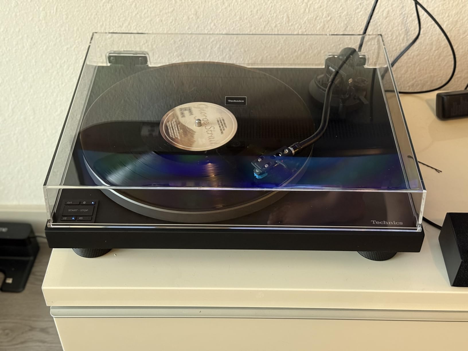 Technics SL-40CBT-K Premium Class HiFi Turntable with Coreless Direct Drive Motor and Bluetooth, Stable Playback, Audiophile-Grade Cartridge and Precision Tonearm, Aluminum customer photo 1