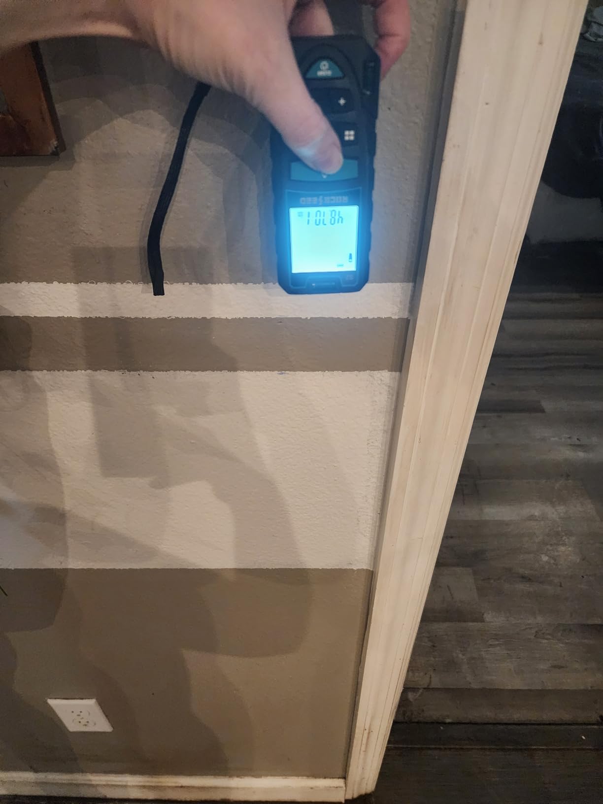 Laser Measure 50M/165ft, RockSeed Digital Laser Distance Meter with 2 Bubble Levels customer photo 2