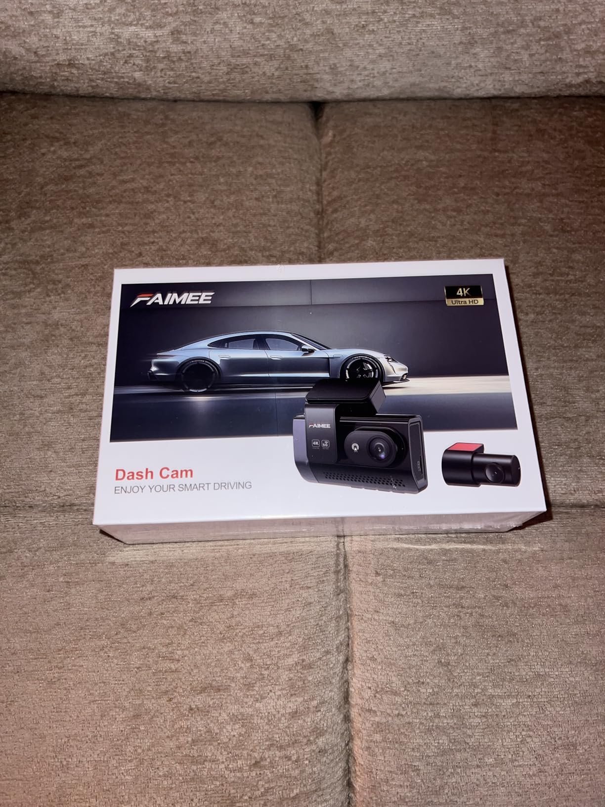 4K+2K+2K 3 Channel Dash Cam Front and Rear, 128GB Card Included, Dash Camera for Cars 5.8G/2.4G Dual Wifi, Built-in GPS, Night Vision, WDR, 170deg Wide Angle, G-Sensor Emergency Lock, 24H Parking Monitor customer photo 1
