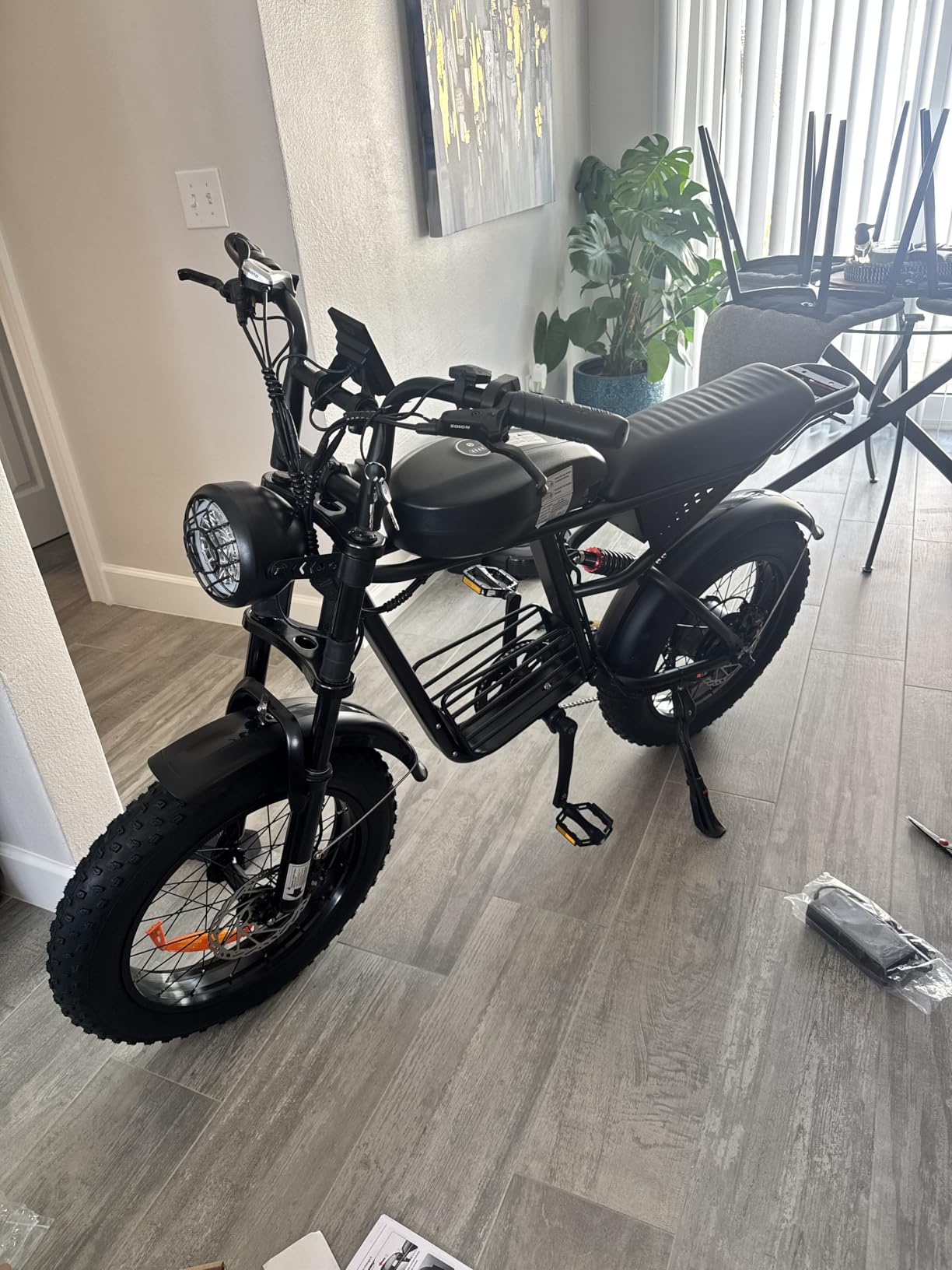 Electric Bike for Adults, 1000W/1500W/3000W Dirt Bike, 30/34/37MPH, 48V 15 Ah/18.9Ah/25Ah e Bike, 40/47/100 Miles Electric Motorcycle, 20