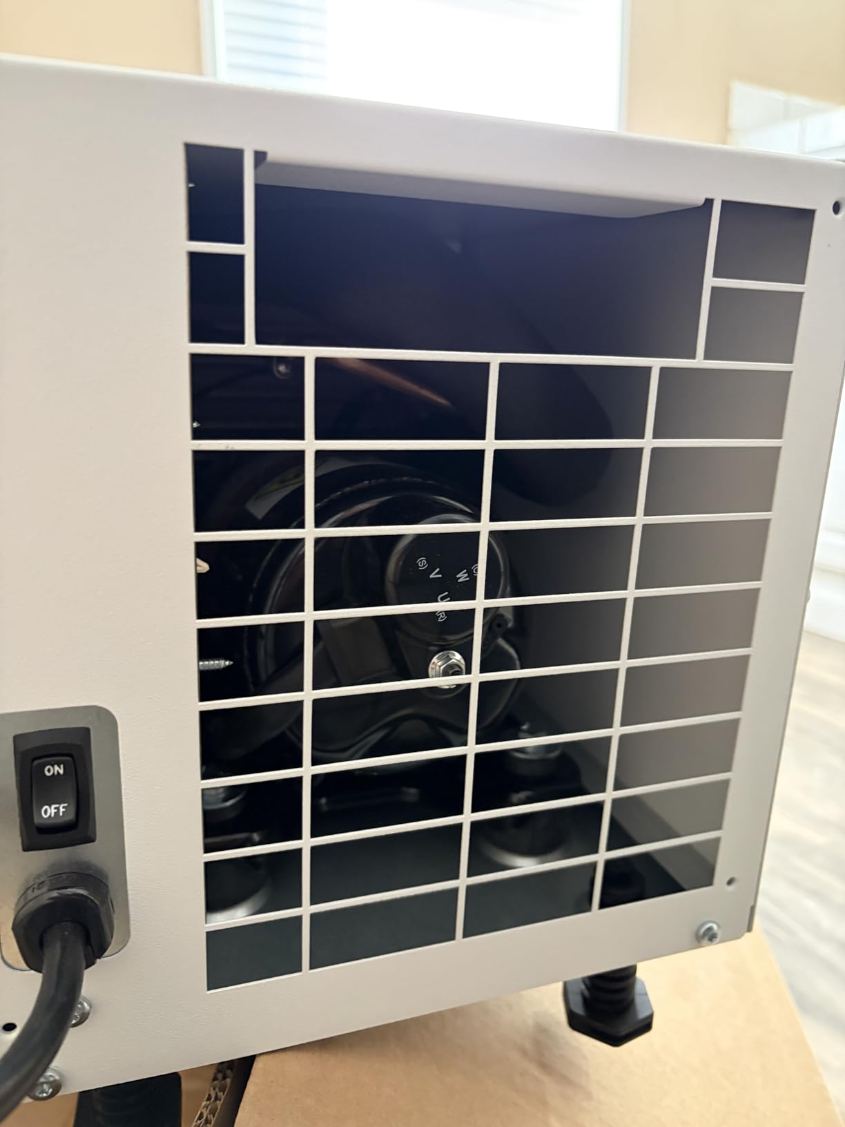 AprilAire E050PZ 50-Pint Professional-Grade, Whole-House Dehumidifier with drain hose for up to 1,600 Sq. Ft. with S86WMUPR Wi-Fi Thermostat, Drain Hose, Condensate Pump, Bracket, and Hanging Kit customer photo 1
