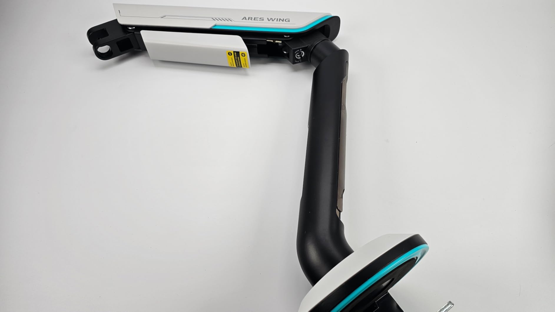 ARES WING Single Monitor Mount, Heavy-Duty Gaming Monitor Arm fits for 24