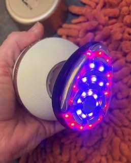INIA SPHERA Upgraded 8-in-1 Microcurrent Facial Device for Face & Neck - Red Light, Thermal & Cooling Beauty Tool, 5 Custom Modes, At-Home Skin Stimulation & Glow Care Skincare Tool customer photo 1
