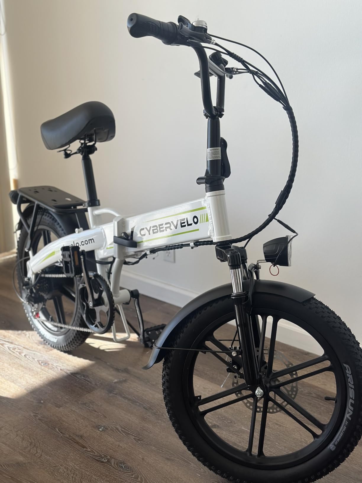 1000W Folding Electric Bike, 48V 20.8AH Large Removable Battery E-Bike, 30+MPH, 80 Miles Max Range, 20