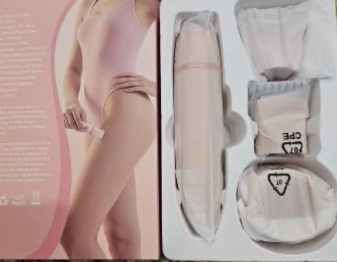 Bikini Trimmer for Women, 3-in-1 Electric Razors for Women, IPX7 Waterproof Rechargeable Cordless Pubic Hair Shaver, with LED Display, for Ladies Bikini Pubic, Face, Underarms, Legs(Pink) customer photo 1