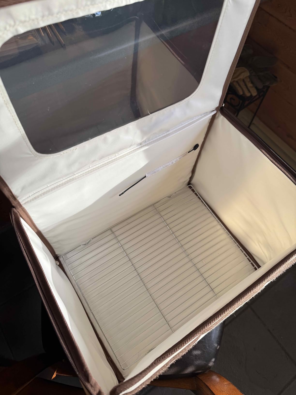 Bread Proofing Box Sour Dough Proofing Box for Sourdough Bread Proofer Warming Box Proofing Oven Yogurt Maker with - 9 Inch Proofer Basket, Lame, Scraper, Metal Rack - Temperature 68-131°F 99 H Timer customer photo 2