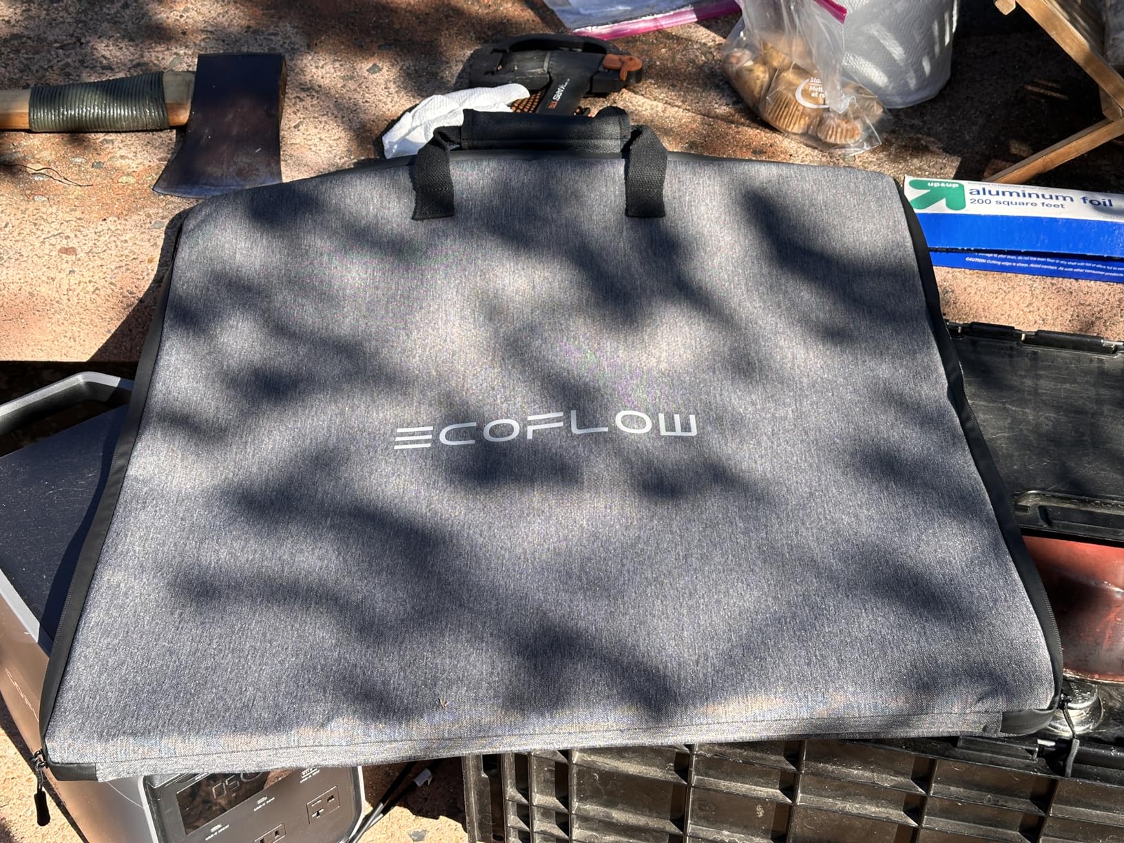 EF ECOFLOW Solar Generator DELTA 3 Classic with 220W Solar Panel, 1024Wh LiFePO4 Battery, 1800W AC/100W USB-C Output (3600W Surge) customer photo 2