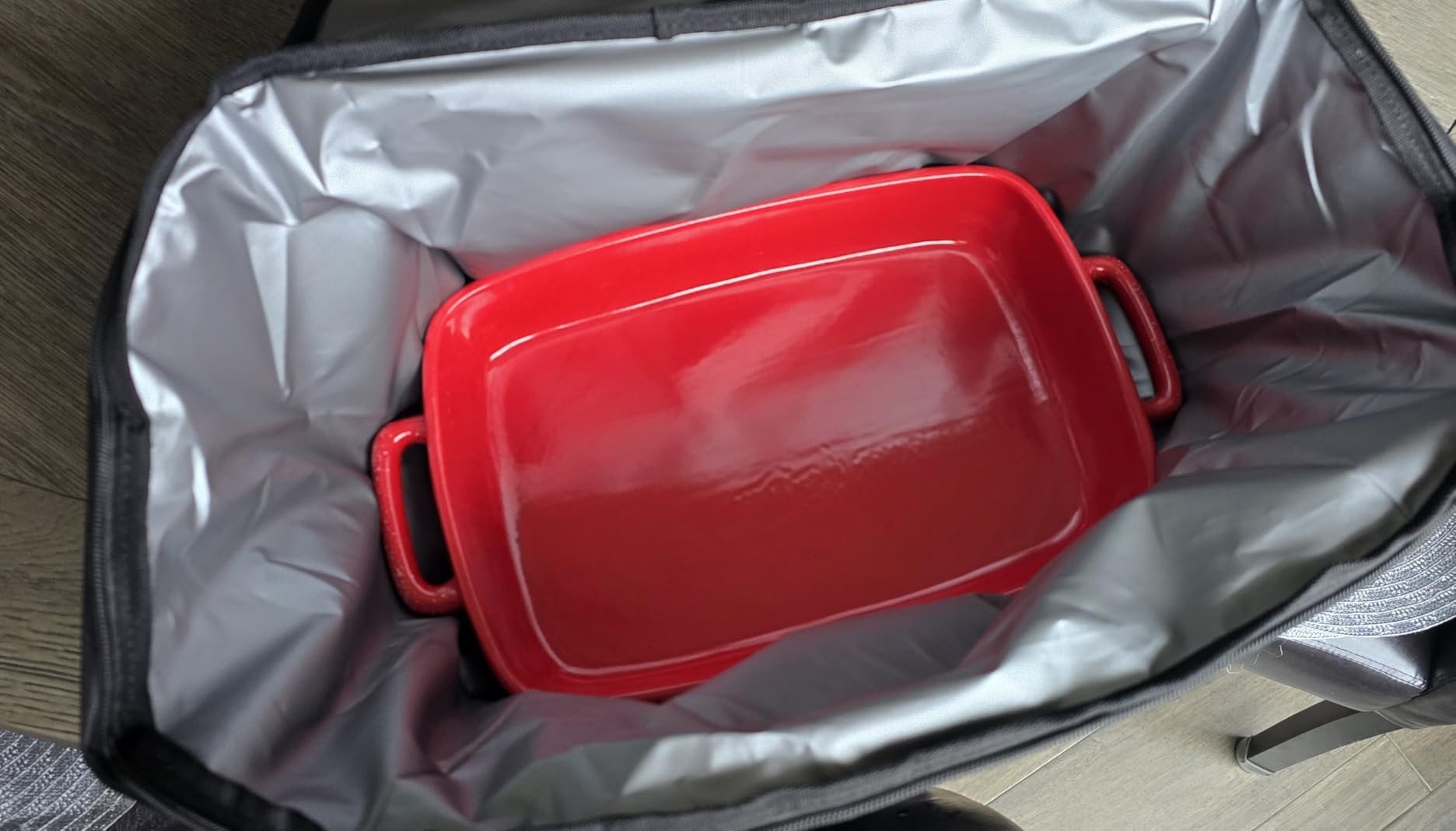 for Tesla Model Y Frunk Cooler Organizers, AYAMAYA Insulated & Leak Proof Camping Coolers, Portable Front Trunk Storage Bags with Lid and Strap for Tesla Model Y Accessories, Set of 2 customer photo 1