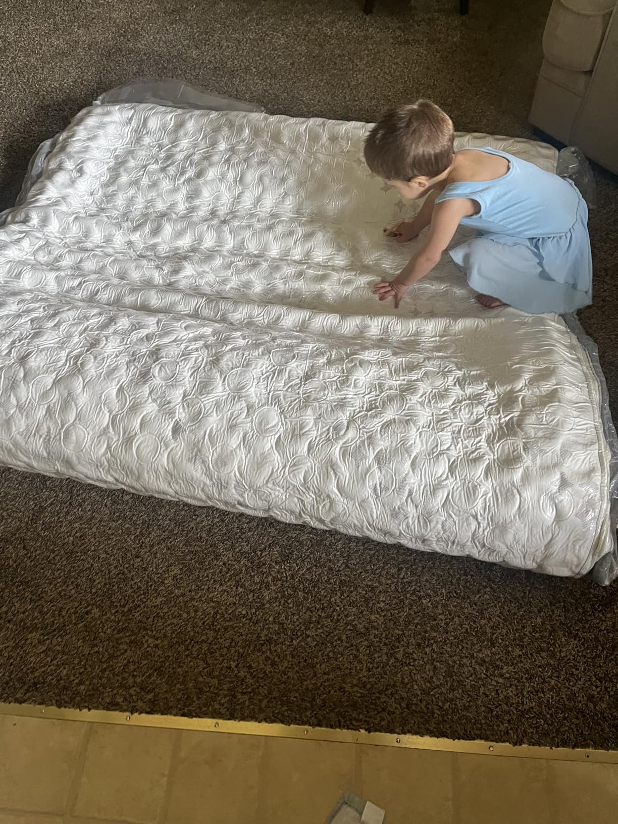 Sleepmax Firm Queen Size Mattress 14 Inch - Deep Sleep Hybrid Mattresses Enhanced Pain Relief - Cooling Firm Bed in a Box with Lumbar & Hip Support - 365-Night Trial, Forever Warranty, Fiberglass-Free customer photo 1