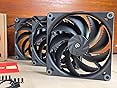 HAVN H12 High-Performance 120mm PC Case Fan - Premium FDB, Harmonized Flow Design, Loopin Cable System, Ultra Quiet 32.2dBA Cooling Fan - Black customer photo 2
