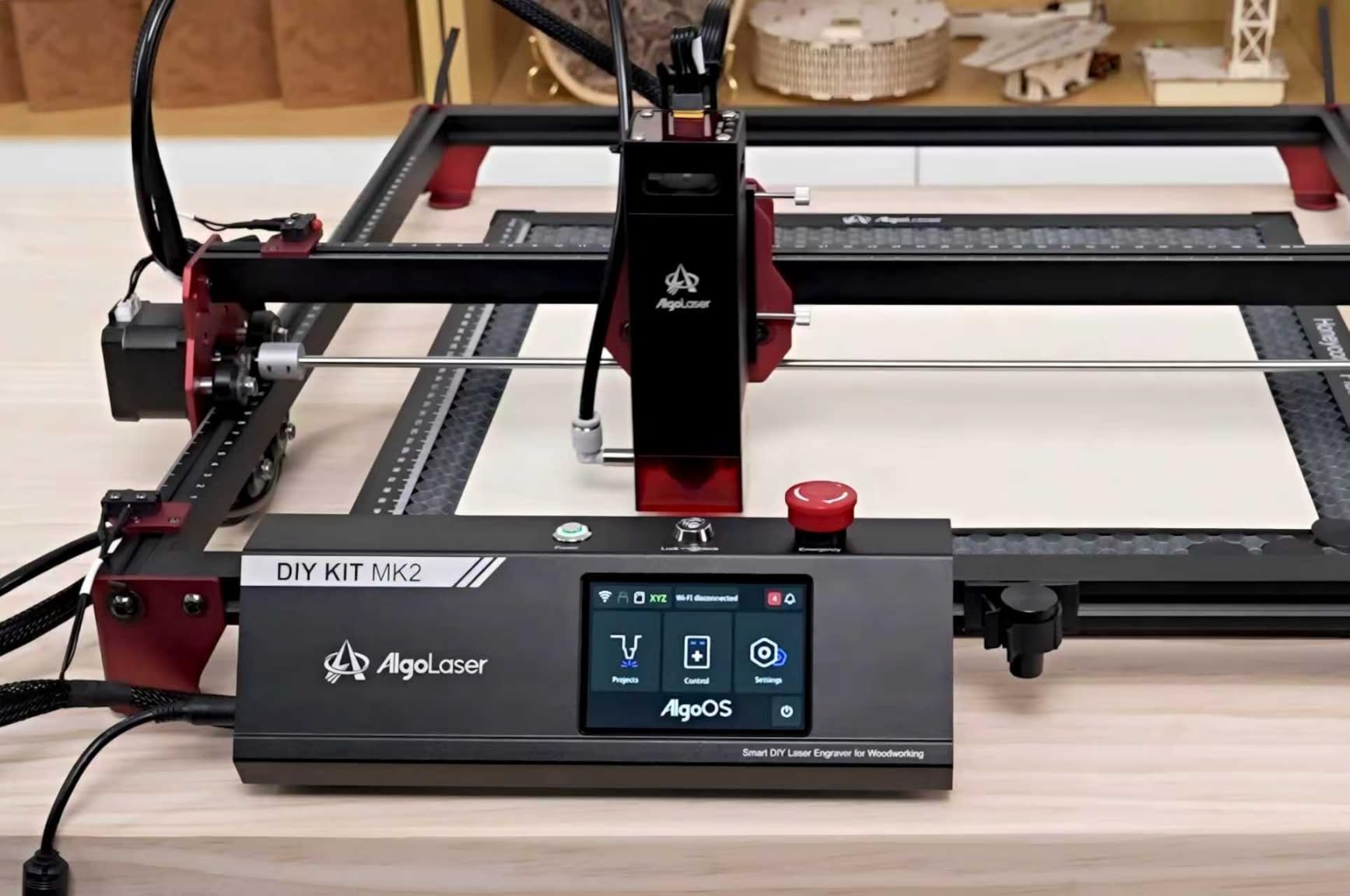 AlgoLaser 10W Laser Engraver Machine - Laser Engraver/Cutter with 3.5
