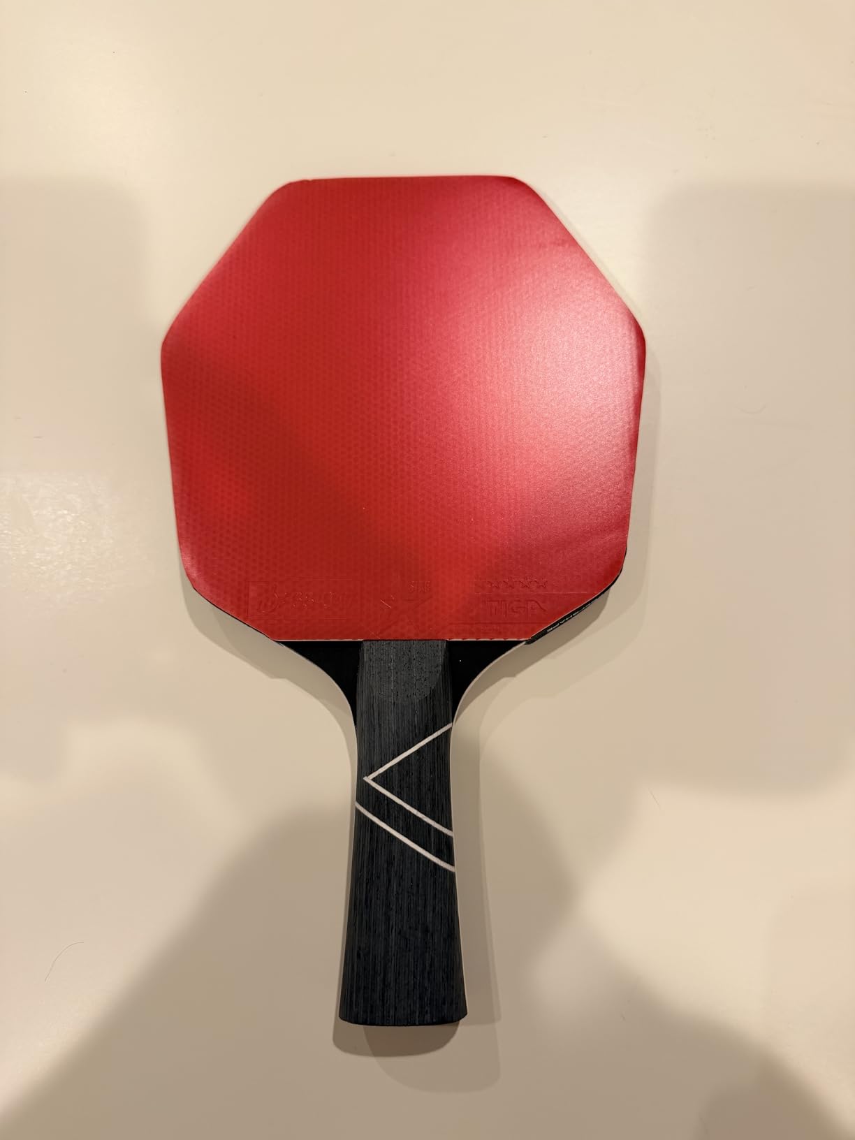 STIGA Cybershape Eclipse Ping Pong Paddle - Professional Performance Table Tennis Racket - Hexagon Shape Tournament-Quality Paddle for Spin, Speed, and Control customer photo 1